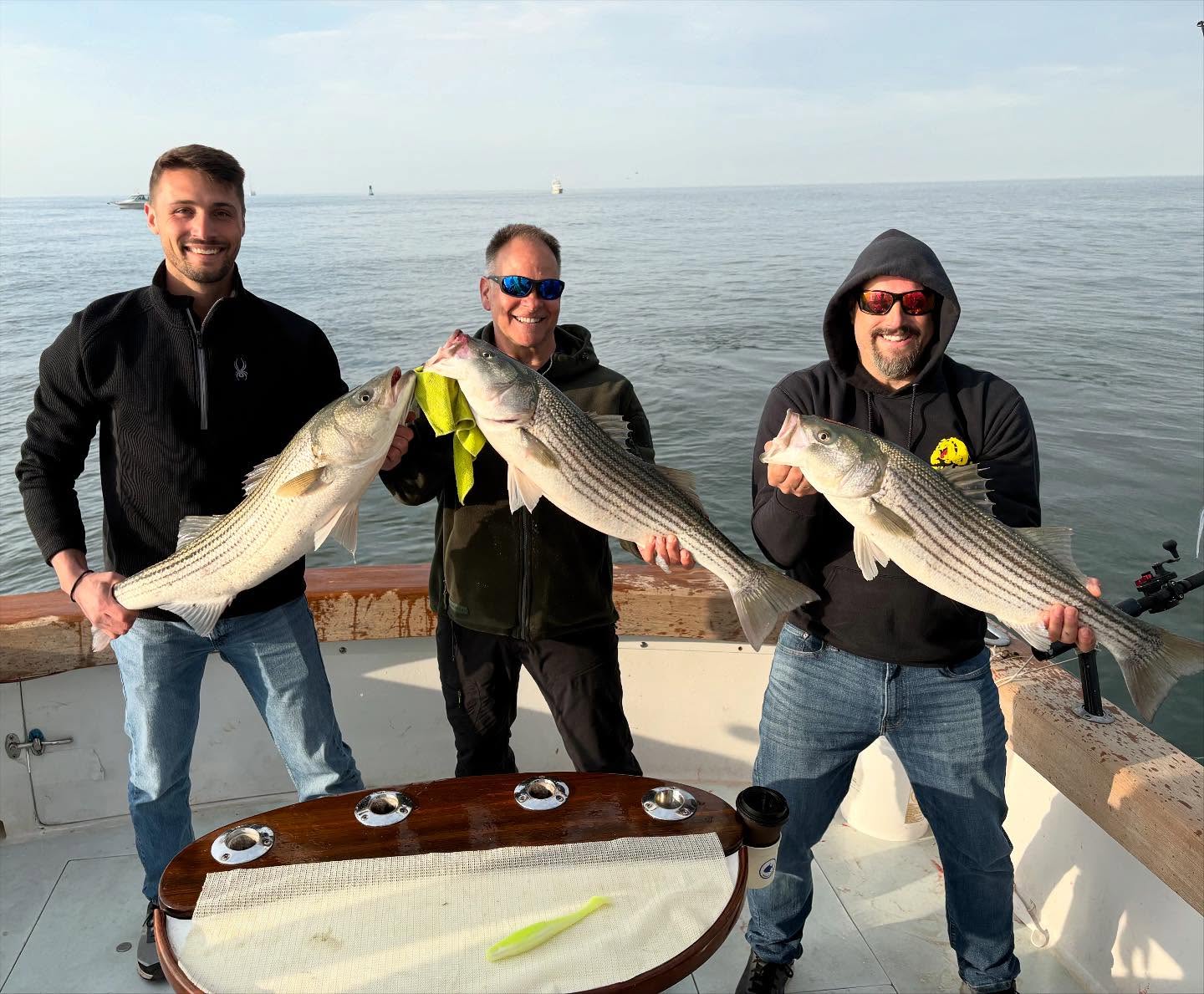 It’s time people, Fall Bass season is fast approaching, we have the following dates open, call Capt J to book, private or shared charters available.
#sidejobcharters #stripers #striperfishing #belmar
#belmarmarina #njfishing #bogansrods #reelseat #pennfishing #ruthelsstackle
11/1
11/3
11/4
11/5
11/9
11/13
11/14
11/16
11/18
11/19
11/20
11/21
11/22
11/23
11/24
11/25
11/26