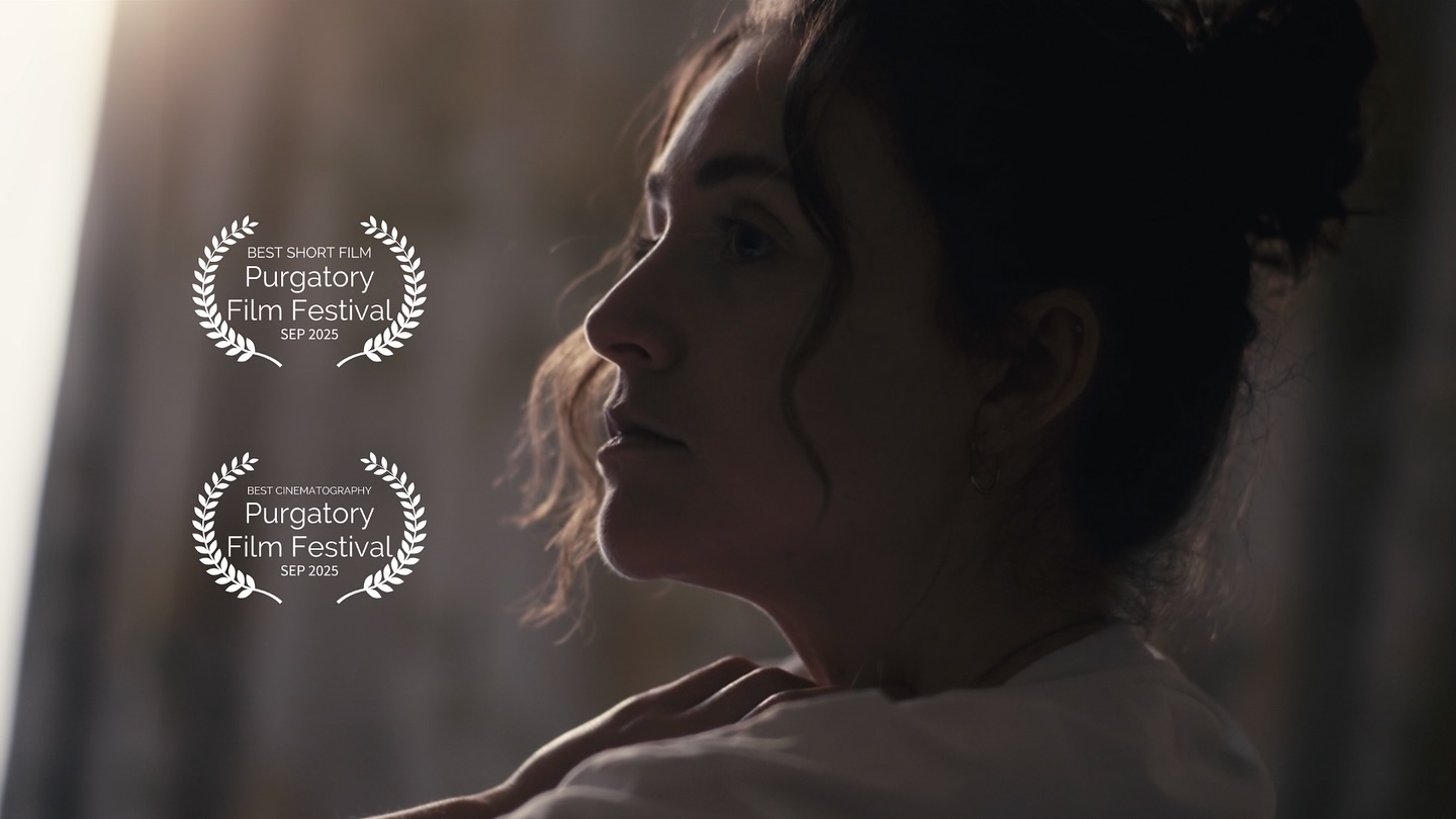 Weโre walking away from Purgatory Film Festival with two awards: Best Short Film and Best Cinematography! ๐๏ธ๐
Huge thank you to Purgatory Pictures for selecting us as winners, and we canโt wait to meet the other winners at the in-person event in January! ๐ฅน
๐ ๐ Writer - @e_kurtolli
๐ฌ Director - @harvey_albury_films
๐ฉ๐ผโ๐ป Producer - @erinsianthomas
๐ฅ DP - @maddiefilmsthings
๐ฅ 1st AC - @aidanvindfilms
๐จ๐ผโ๐ป Editor - @_elliotto_
๐ผ Head of Sound & Composer - @media_by_callum
๐ง Post-Sound - @d.lloyd.media
๐ญ @georgiemcguigan, Elliott Pugh, @papillonclair & @itsnickyfishwick
.
#matrescence #matrescencefilm #filmfestival #purgatorypictures #purgatoryfilmfestival #studentfilm #indiefilm #filmawards #emergingfilmmaker @bafp_uop