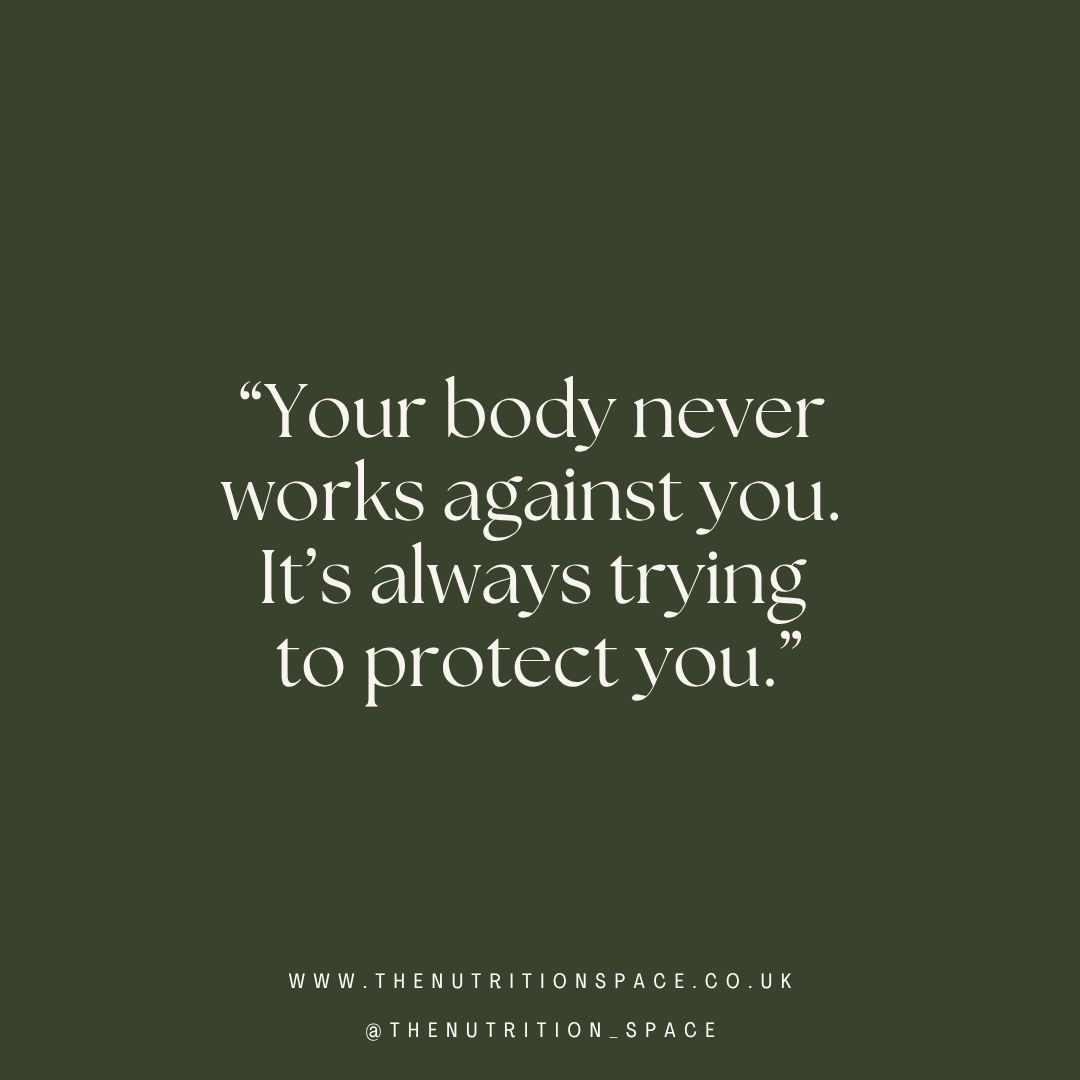 "Your body never works against you. It’s always trying to protect you."
It’s easy to feel frustrated by symptoms - fatigue, bloating, brain fog, pain, skin flare-ups - but these aren’t signs that your body is broken. They’re messages from your body trying to communicate that something needs attention.
From a nutritional therapy point of view, symptoms are the body’s way of maintaining balance:
▪Fatigue may signal nutrient depletion or poor blood sugar regulation.
▪Bloating can reflect digestive stress or microbial imbalance.
▪Inflammation or skin reactions often point to immune activation or detoxification overload.
▪Mood changes can be linked to gut health, blood sugar, or nutrient status.
Rather than suppressing these signs, the goal is to listen, interpret, and support the underlying systems so the body can recalibrate naturally.
Your body’s wisdom is always guiding you toward healing - every symptom has a story, and nutritional therapy helps decode it.
Slow down, observe, nourish. Healing begins with curiosity, not criticism.
#nutritionaltherapy #functionalhealth #holistichealing #listentoyourbody #rootcausehealing #bodywisdom #mindbodyconnection #wellnessjourney #functionalnutrition #nutritiontips