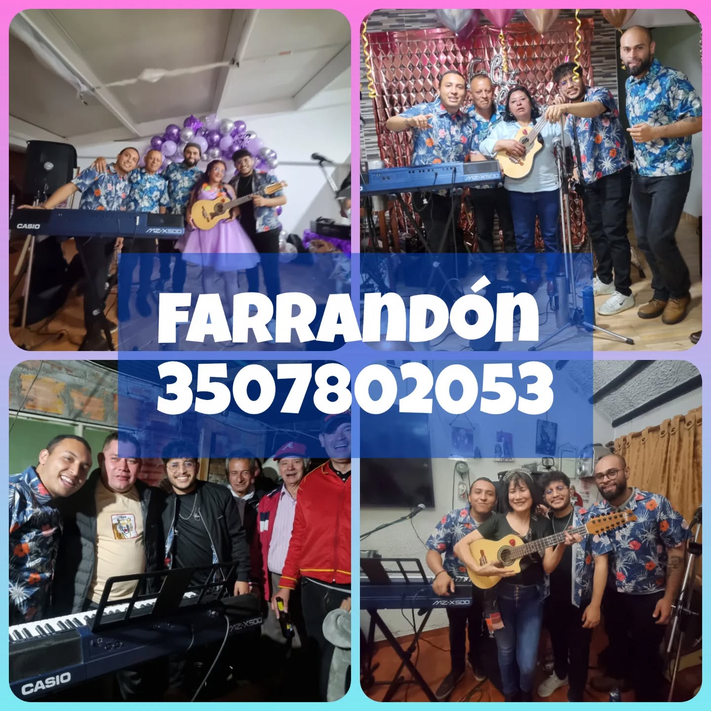 #farrandon Música para toda ocasión 3507802053 #musicosenbogota #carranga #eventosmusicales #orquesta