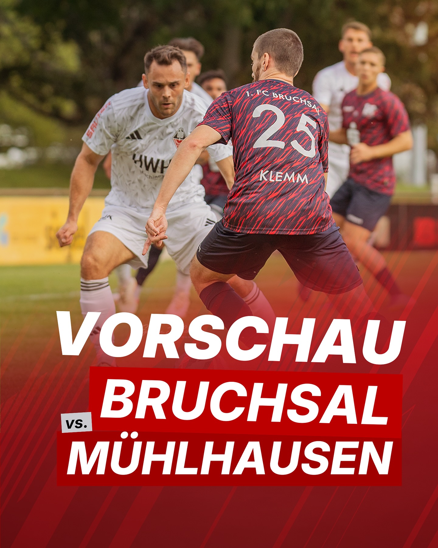 VORSCHAU: WALICA WILL AUSRUFEZEICHEN SETZEN
Am Samstag begrüßen wir den 1.FC Mühlhausen zum 10. Spieltag im Sportzentrum doch nur Drei Punkte trennen uns von der Tabellenspitze und genau diese findet heute den Weg nach Bruchsal. Wir haben alle wichtigen Infos auf unserer Website und über den Link in der Bio zusammengefasst.