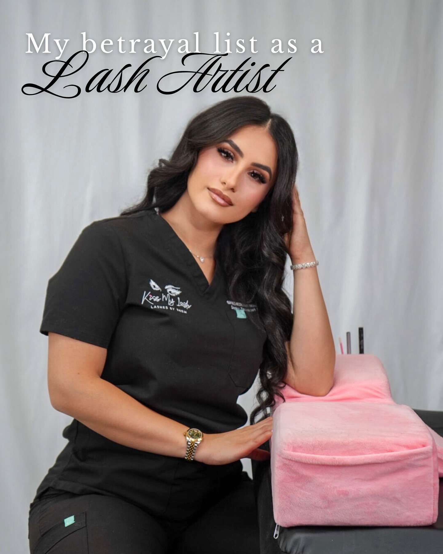 Since Kanye dropped his betrayal list… it’s only fair I drop mine as a lash tech 😌💅 #LashTechEdition