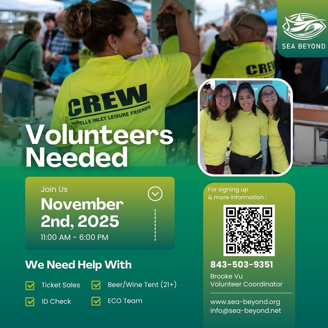 Volunteer with us! Link in our bio