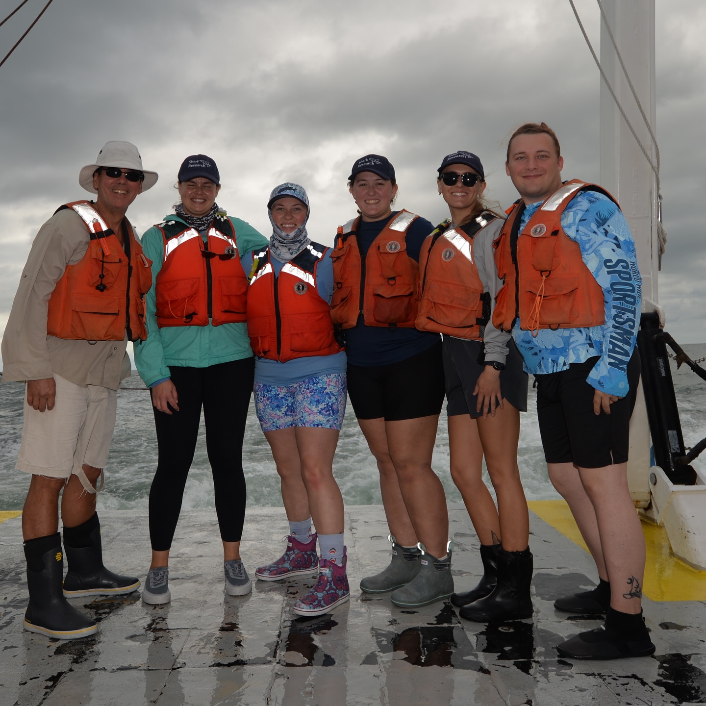 Second day of the @fio_stpete #research #cruise. Caught many more #sharks and had another great day on the water. #longline, drum line, and #trawl #fishing yielded many interesting items. Great #educational opportunity for the #students from @fauscience and @usfmarinescience. Only half done with the trip so lots more to come! #marinebiology #fieldwork @colganfoundation