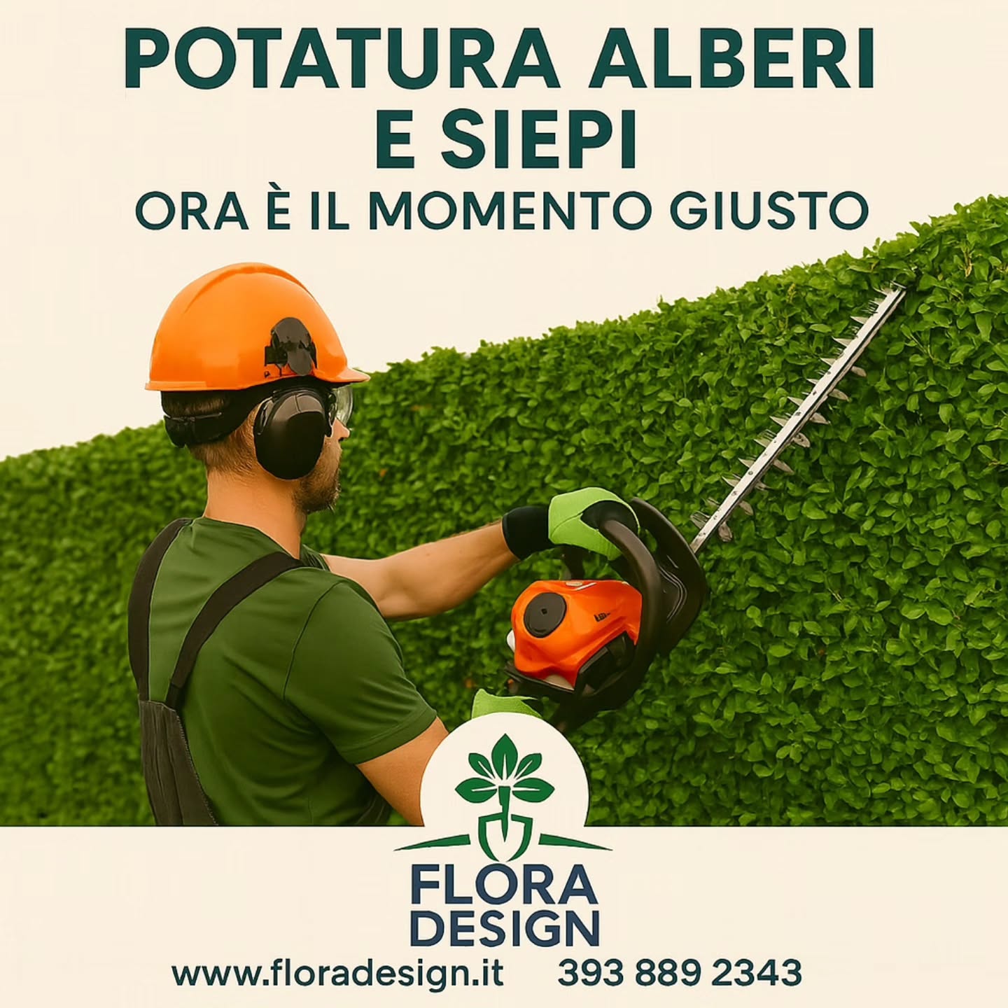 🌳 Potatura alberi e siepi: ora è il momento giusto! ✂️🌿
In questo periodo, le piante rallentano la crescita e si preparano all’inverno.
✂️ La potatura autunnale è utile per:
• mantenere la forma 🌳
• favorire la fioritura 🌸
• eliminare i rami secchi o malati ❌
Noi di FloraDesign interveniamo con attrezzatura professionale e in totale sicurezza.
Potaure alberi da frutto, siepi, agrumi, olivi e molto altro.
📍 Zona Roma Nord e dintorni
📞 393 8892343
🌐 www.floradesign.it
#FloraDesign #PotatureRoma #GiardiniereRoma #RomaNord #Giardinaggio #PotaturaSiepi #PotaturaOlivo #VerdeCurato #PotaturaAutunnale #AlberiDaFrutto