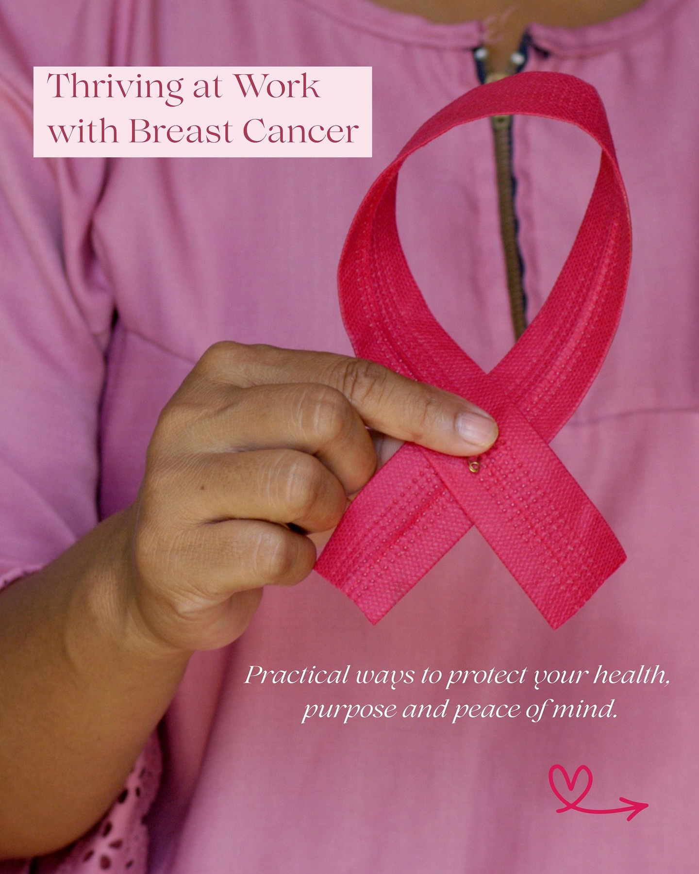 A breast cancer diagnosis changes your world overnight. It can leave you wondering how to keep going, how to keep working, and how to take care of yourself at the same time.
The truth is, it doesn’t always mean stepping away from work before you’re ready. It does mean putting your wellbeing first, listening to your body, and finding a rhythm that supports your health, your energy and your sense of purpose.
Navigating work through treatment or recovery is a partnership between you, your medical team and your employer. Once you understand your diagnosis and treatment plan, you can start to think about what kind of support or adjustments you’ll need.
It helps to know your rights. In the UK, the Equality Act 2010 protects employees with cancer or chronic illness. That means time off for treatment, reasonable adjustments and protection from discrimination. You don’t have to face it alone or rush big decisions.
If you’re in this position, here are a few small things that can help:
1. Put your physical health first.
2. Know your contract and sickness policy.
3. Seek support from HR, Occupational Health or an Employee Assistance Programme if you have one.
4. Focus on what helps you keep contributing in a way that works for you.
5. Make space for rest, reflection and small moments of care.
Everyone is different and what matters is what’s right for you, so you can thrive with the right support to allow you to heal, stay connected and feel supported in both body and mind.
For more self-care support while balancing a cancer diagnosis with work, please download my free guide on 5 Ways to Manage Cancer and Keep your Job
#BreastCancerAwareness #WellbeingAtWork #EmployeeWellbeing #WorkplaceHealth #Resilience #SelfCare #breastcancerawarenessmonth #breastcancersupport #pinkribbon #pink #womenshealth #breastcancercare #cancerwarrior #womenshealth #breastcancercare #cancerfree #cancersucks 📷Angiola Harry for Unsplash