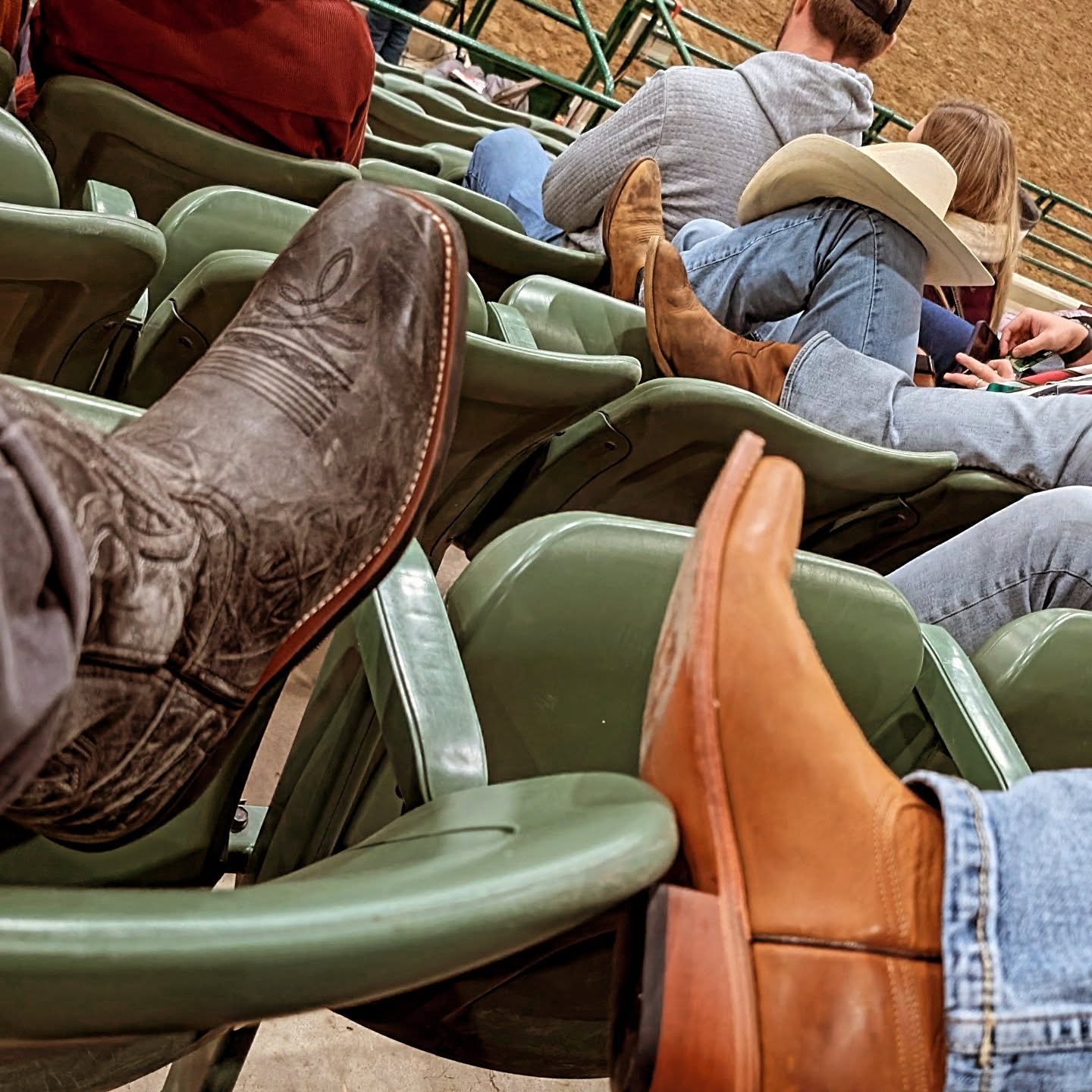 It was a boot stompin', bull ridin', rodeo of a good time this weekend. So grateful @bardia_eivazi wanted to experience the @igrarodeo's 50th with me in my favorite city. #rodeo #westernwear #showpony #shoeshot #zakunscripted
