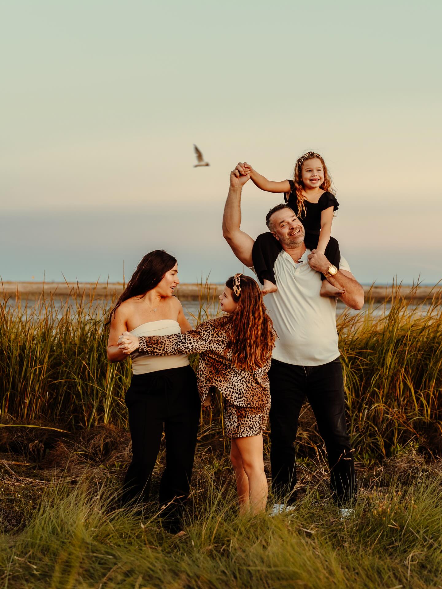 Blue hour really showed off! I loved exploring a new to me location and I can’t believe I’ve never been here before, it’s just a town over from me! From the spiral staircase to the private beach, I was in a photographers heaven! Add in a beautiful family and a warm fall night and it doesn’t get much better!