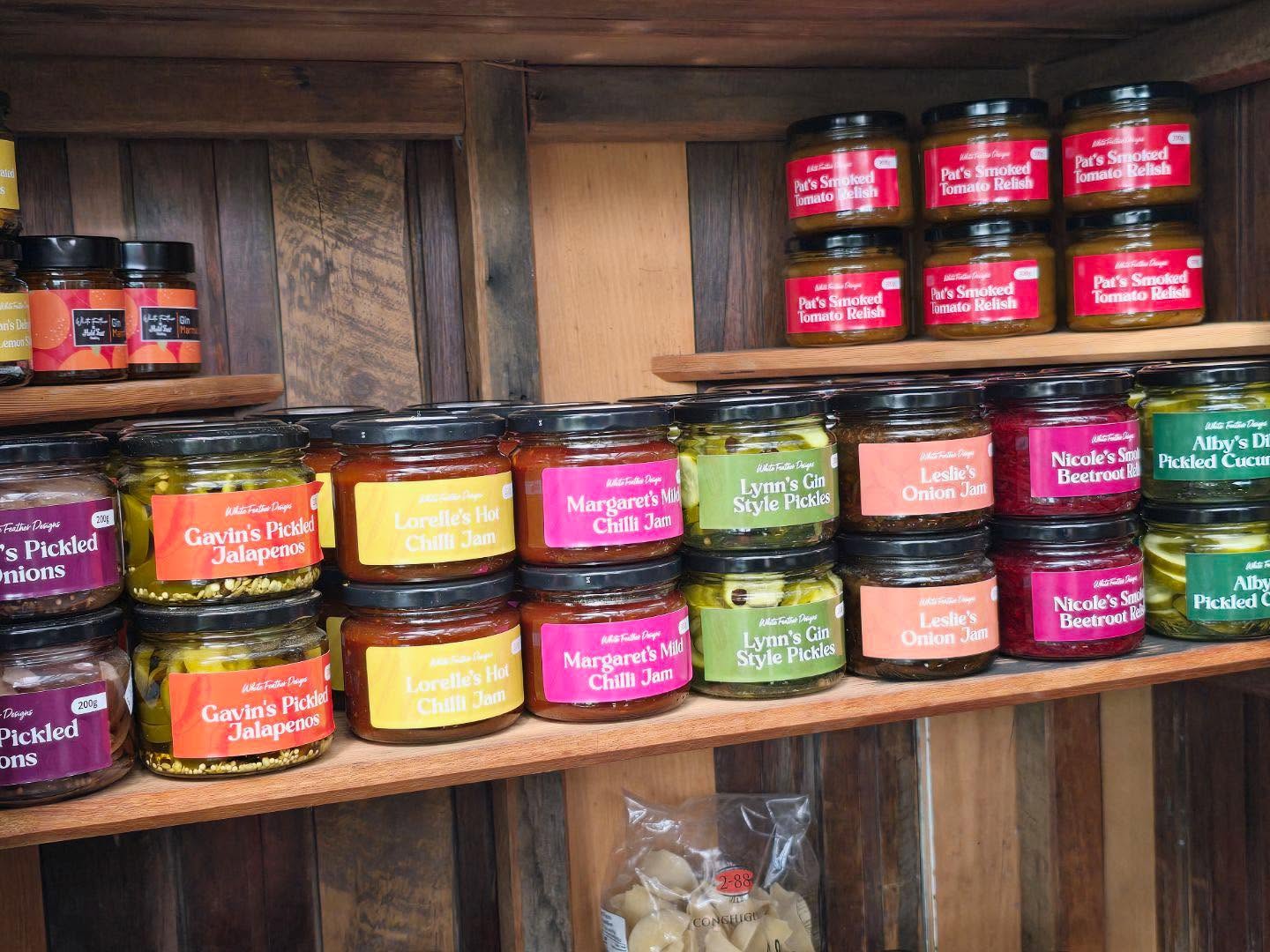 A full restock @thedelicunjurong yesterday including our new chilli jams. Looking amazing on the shelf!