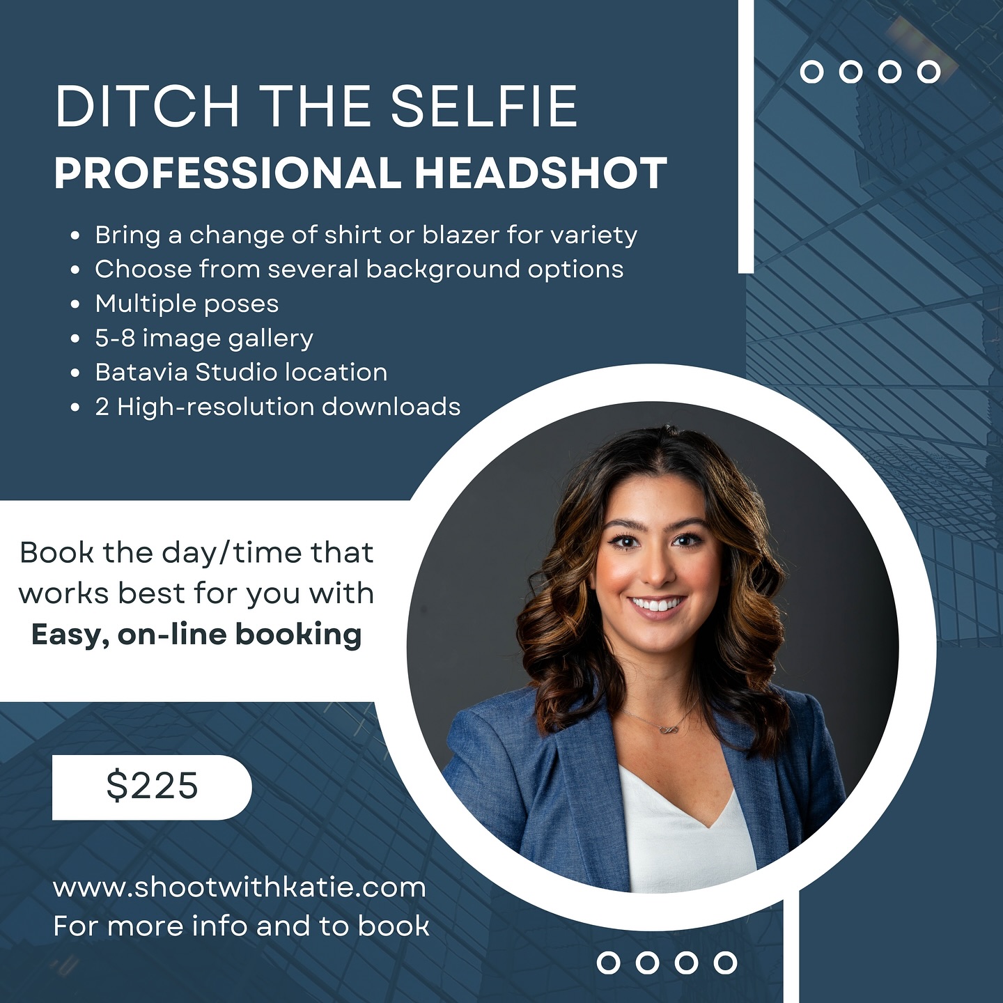 Time to update your headshot!
#shootwithkatie #headshot #bataviail #genevail #aurorail #stcharlesil #whatthefox #kanecounty #foxvalley