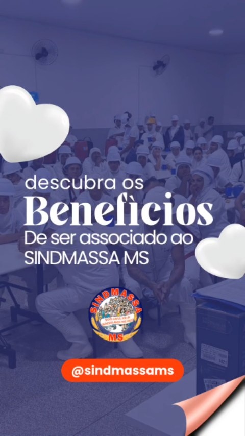 Mais que um sindicato, um parceiro na sua jornada! 💪
No SINDMASSA MS, a gente acredita que o apoio ao trabalhador vai muito além. É por isso que oferecemos uma rede completa de benefícios que impactam diretamente a sua qualidade de vida e a da sua família.
📽️Confira no vídeo tudo o que você garante ao se associar:
✅ SAÚDE E BEM-ESTAR: Atendimento odontológico e serviços de beleza totalmente gratuitos!
✅ ECONOMIA REAL: Acesso facilitado a cestas básicas e gás de cozinha com preços reduzidos, aliviando o orçamento no fim do mês.
✅ VALORIZAÇÃO: Sorteios trimestrais com prêmios incríveis, incluindo MOTOS 0km, como forma de reconhecer e presentear nossos associados.
✅ COMPROMISSO SOCIAL: Juntos, engajamos em lutas e causas importantes, mostrando a força da nossa união.
A força do trabalhador está na união.
Faça parte do SINDMASSA MS e sinta a diferença de ter um sindicato que realmente luta por você em todas as frentes.
🚀
Quer saber mais?
Envie uma mensagem ou ligue para
(67) 3361-7333 e associe-se!
#SINDMASSAMS #SindicatoForte #BeneficiosDoAssociado #TrabalhadoresUnidos #QualidadeDeVida #Economia #SaudeDoTrabalhador #MatoGrossoDoSul #CampoGrandeMS #DireitosTrabalhistas #JuntosSomosMaisFortes
