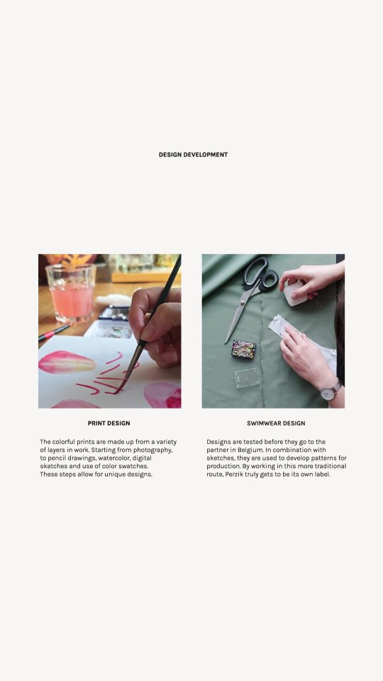 A different type of Behind the Scenes ✨
It has always been very important to me to be the creative behind my label. I take a lot of pride in the fact that Perzik is European sourced with prints and designs that are made from absolute scratch.
I love this process.
#dutchswimwearlabel #perzikswimwear #corevalues #discoverplayfulness #label #designer #business #swimwear #community #entrepreneur #fashion