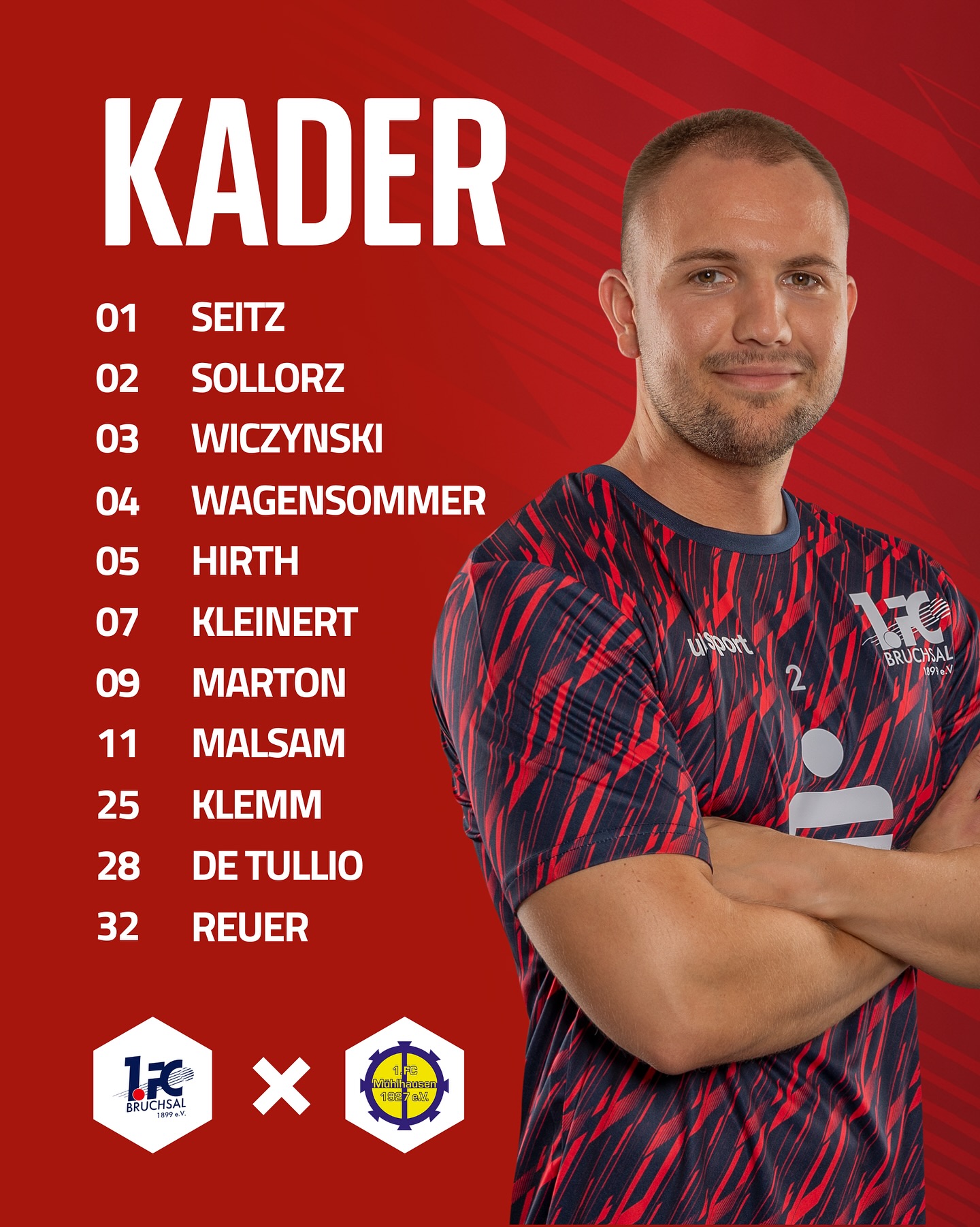 Unsere Startelf heute 💪
