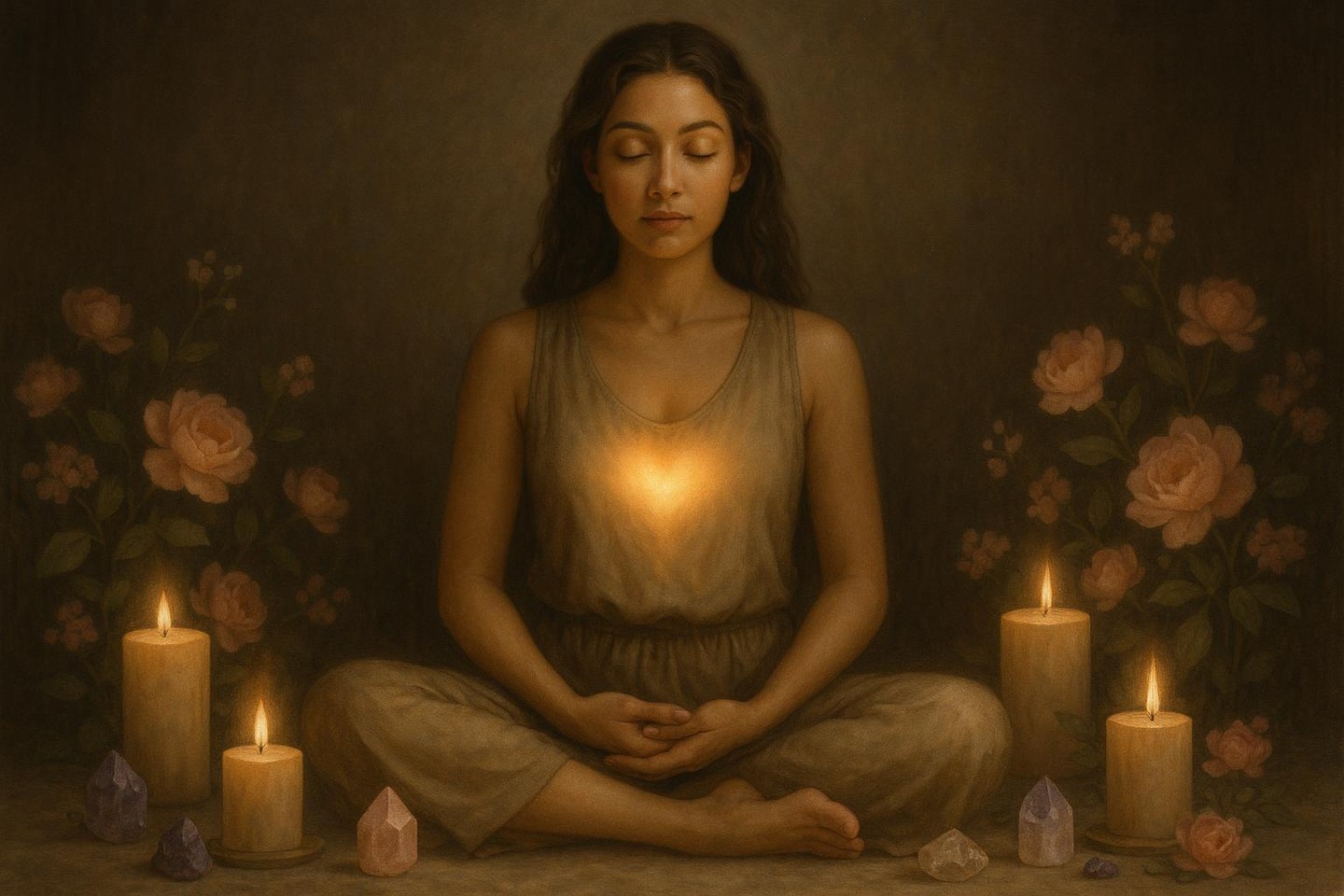 Step into a sanctuary of inner peace and radiant confidence. As you breathe in stillness, feel the gentle waves of self-worth rising within, supported by the wisdom of the sacred feminine. Let devotional practices and crystal energy guide you back to your heart’s truth. 🌸✨ You are the SOULution—worthy, vibrant, and deeply connected. Join our community of soulful seekers and rediscover your authentic light.
Ready to nurture your spirit? Explore more—link in bio.
#DivineFeminine #SoulfulLiving #CrystalHealing #Kirtan #EmpoweredWomen #SpiritualJourney #InnerPeace #SacredSisterhood