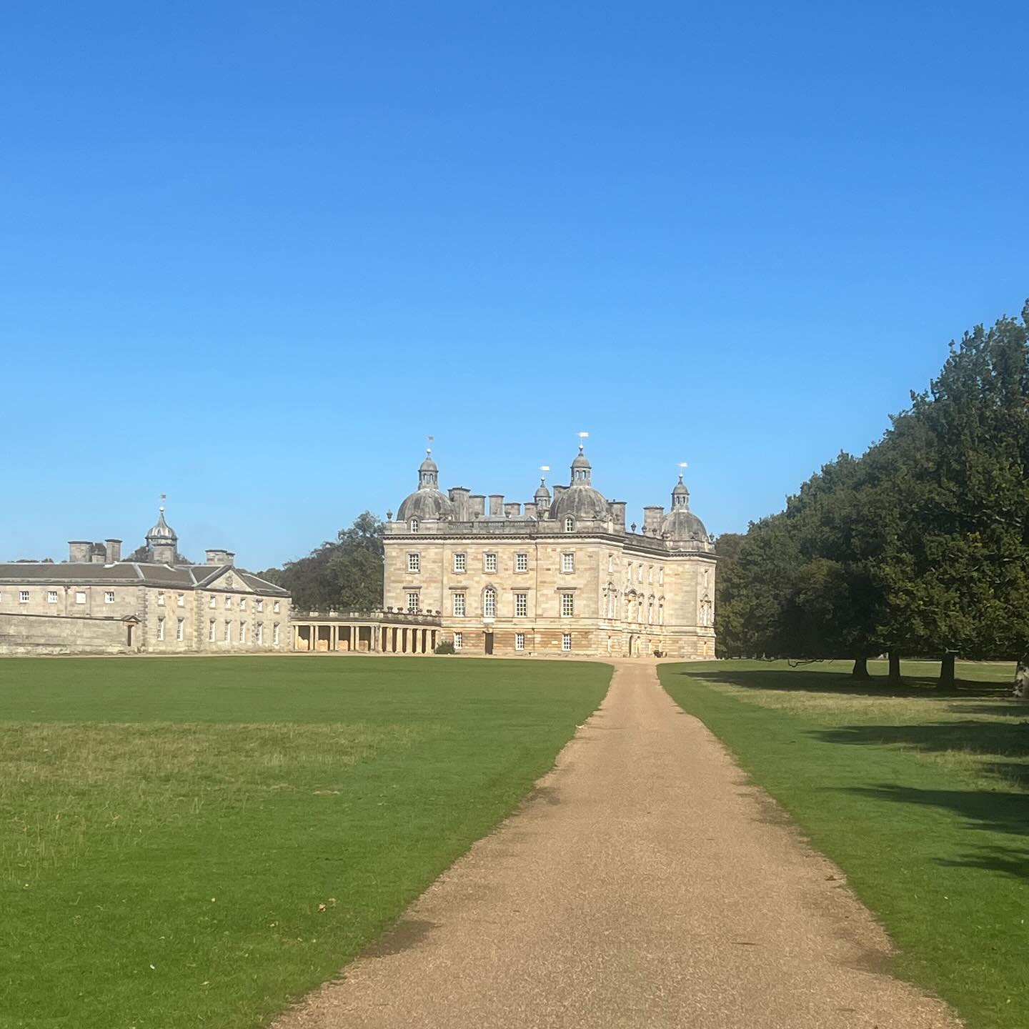 Perfect autumn day at Houghton