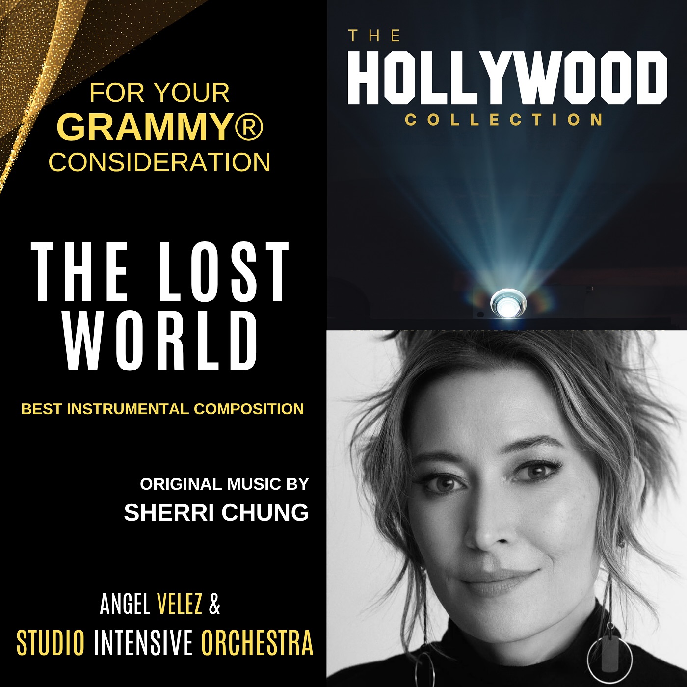 For Your GRAMMY® Consideration
THE LOST WORLD by Sherri Chung is up for GRAMMY® consideration in the category of Best Instrumental Composition!
I am forever grateful to @sherrichung for letting me record this fantastic piece with the Studio Intensive Orchestra! Close your eyes and go on this adventurous tale of dinosaurs in places they should not be, from a beautiful love theme to a dinosaur stumbling through the streets of London, this piece is a wonderful adventure for the ears.
Thank you for your consideration!
#sherrichung #thelostworld #fyc #grammyfyc #fycgrammys #studiointensiveorchestra