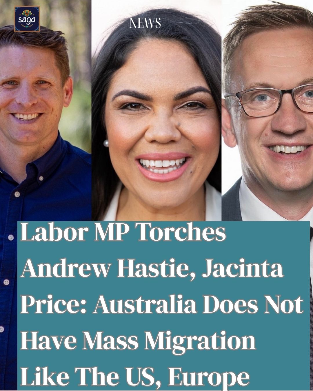 Labor MP Hill Torches Andrew Hastie, Jacinta price: Australia Does Not Have Mass Migration Like The US, Europe
Labor MP Julian Hill has unleashed a blistering attack on opposition figures Andrew Hastie and Jacinta Nampijinpa Price, accusing them of “taking the coward’s route” by fuelling anti-migrant sentiment and parroting “extremist, racist talking points” in what he called a “race to the bottom on race and migration.”
Speaking at the National Migration Conference in Melbourne on Friday — and in a follow-up radio interview — Hill sharpened his attack on the Opposition’s stance, accusing them of regurgitating “extremist and racist talking points”
“Contrary to ridiculous claims, including by actual Nazis and most of the Liberal Party, Australia does not suffer from mass migration,” he declared. “Our borders are tightly controlled, and our migration system is highly targeted, orderly and operates with very high integrity.”
Hill named Hastie and Price and said that “the Liberal Party of today is not the Liberal Party of old.”
“ It's not just a few extremists or populists – Hastie, Price and their cabal blowing the dog whistle now: the Liberals are alltaking the coward's route,” Hill said.
“Both terrified of yet cuddling up to One Nation, calling for "massive" cuts to migration, but never saying how or where that should occur. Pauline Hanson now lives rent free inside their heads. This is today's Liberal Party, it's who they are now.”
Do you agree Australia does not have a mass migration problem like the US and Europe?
Read the full story on www.sagatimes.com.au
#jacintaprice #andrewhastie #Julianhill #massmigration #australia