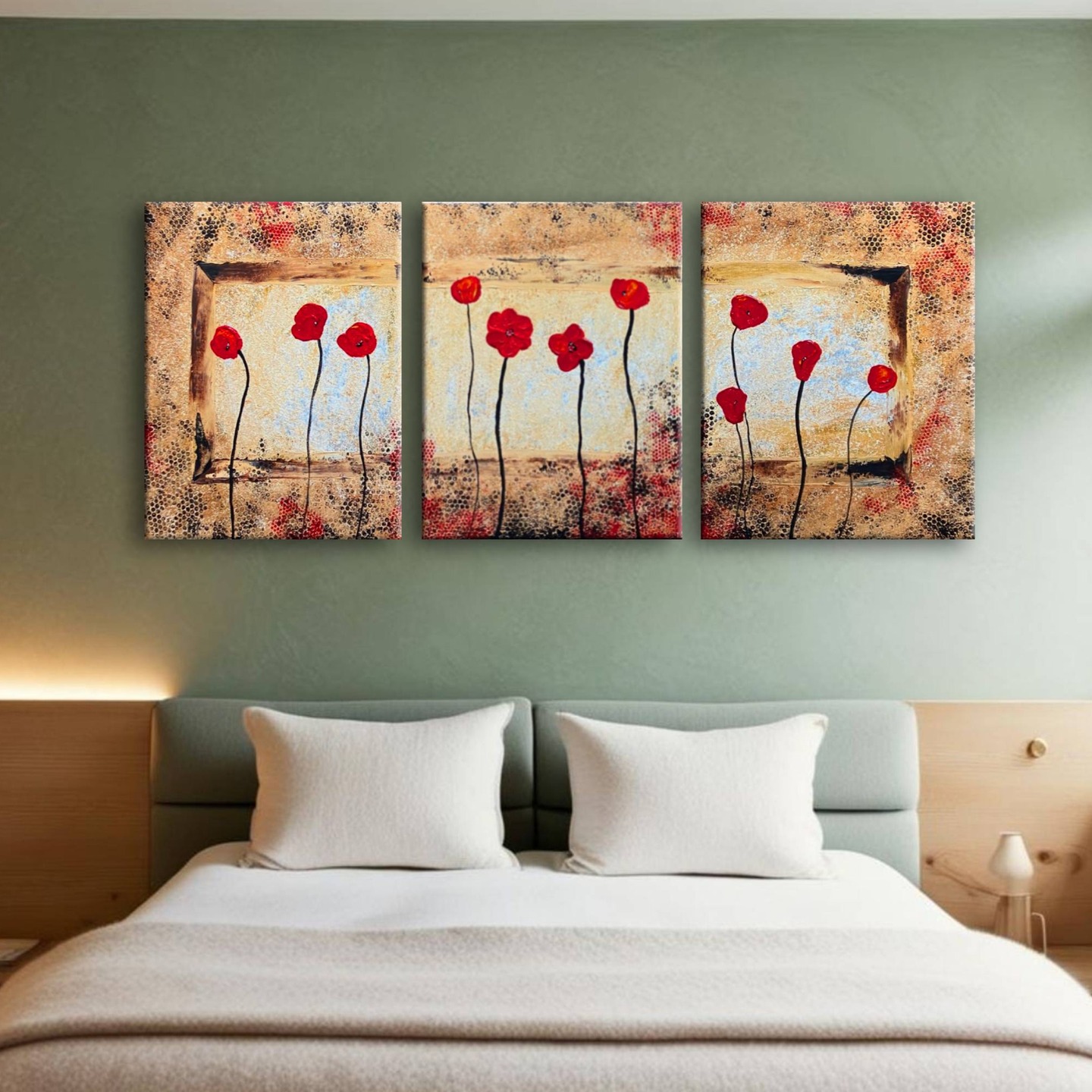 Poppies 48" x 20" Available NOW! Another new painting just listed! 25% off for my fall sale! Free shipping in CAN & US https://etsy.me/3ZZ7CHT #etsy #amethyst #kellyannedesigns #etsyfinds #etsygifts #etsysale #etsycoupon #shopsmall #canadianart #originalpainting #painting
#custompaintings #paintingsforsale #canadianartist #wallartwork #fallsale #originalart #abstractart #customart #etsycommunity