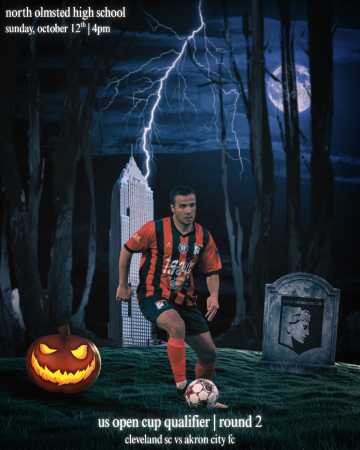 Cleveland, this is what it’s all about.
Another chapter in the U.S. @opencup At home, with our city behind us. ⚡🎃
Read the match preview at ClevelandSC.com and get ready to stand with Cleveland.
#WeAreCLE #USOpenCup