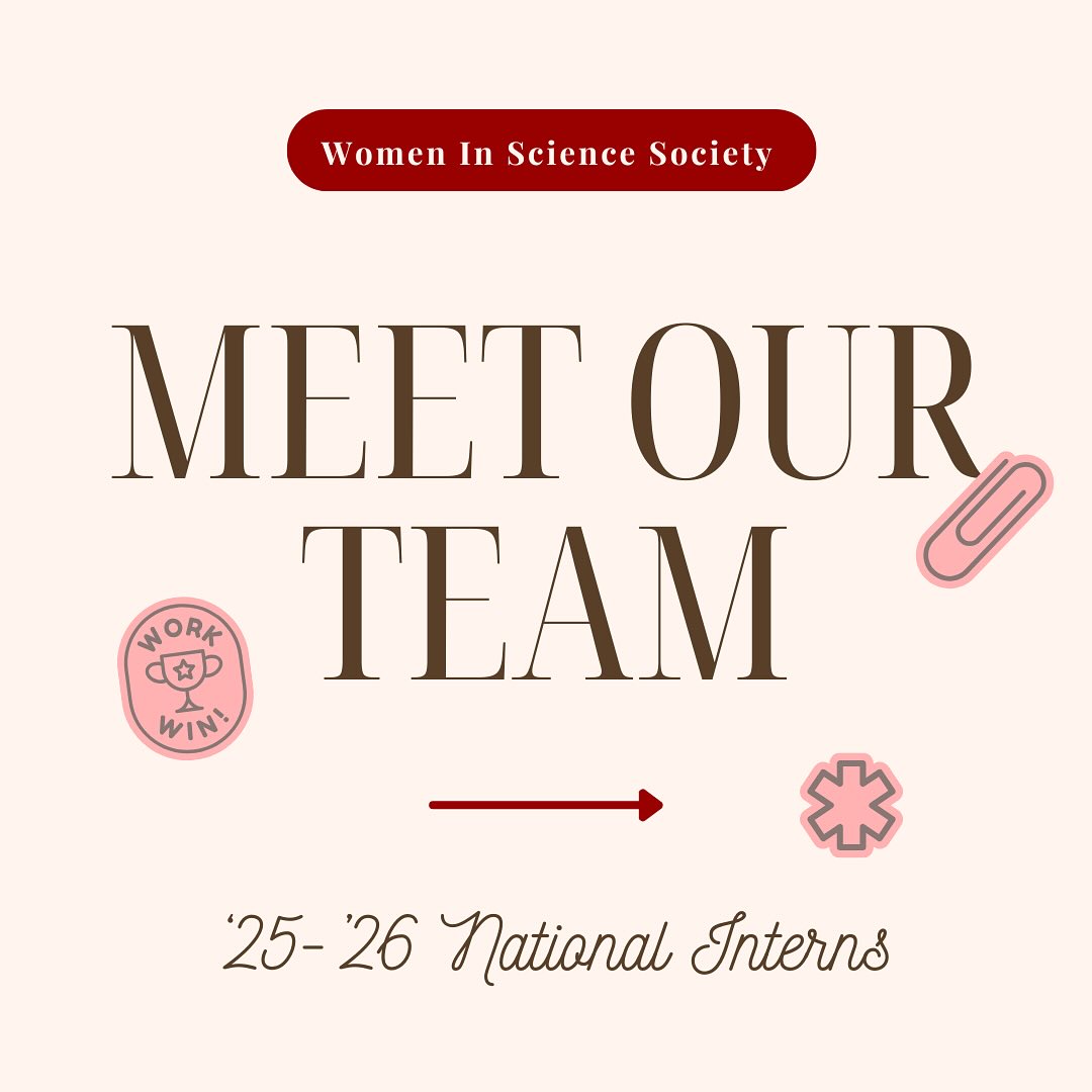 Introducing our WSS Nationals Intern Team! We’re so excited to kick off a new year of growth, connection, and empowerment within the STEM community.
📣 Can YOU picture yourself here? We’re currently looking for an Events Coordinator intern - apply now through the Linktree in our bio!
💌 Contact info for all interns can also be found in our Linktree.