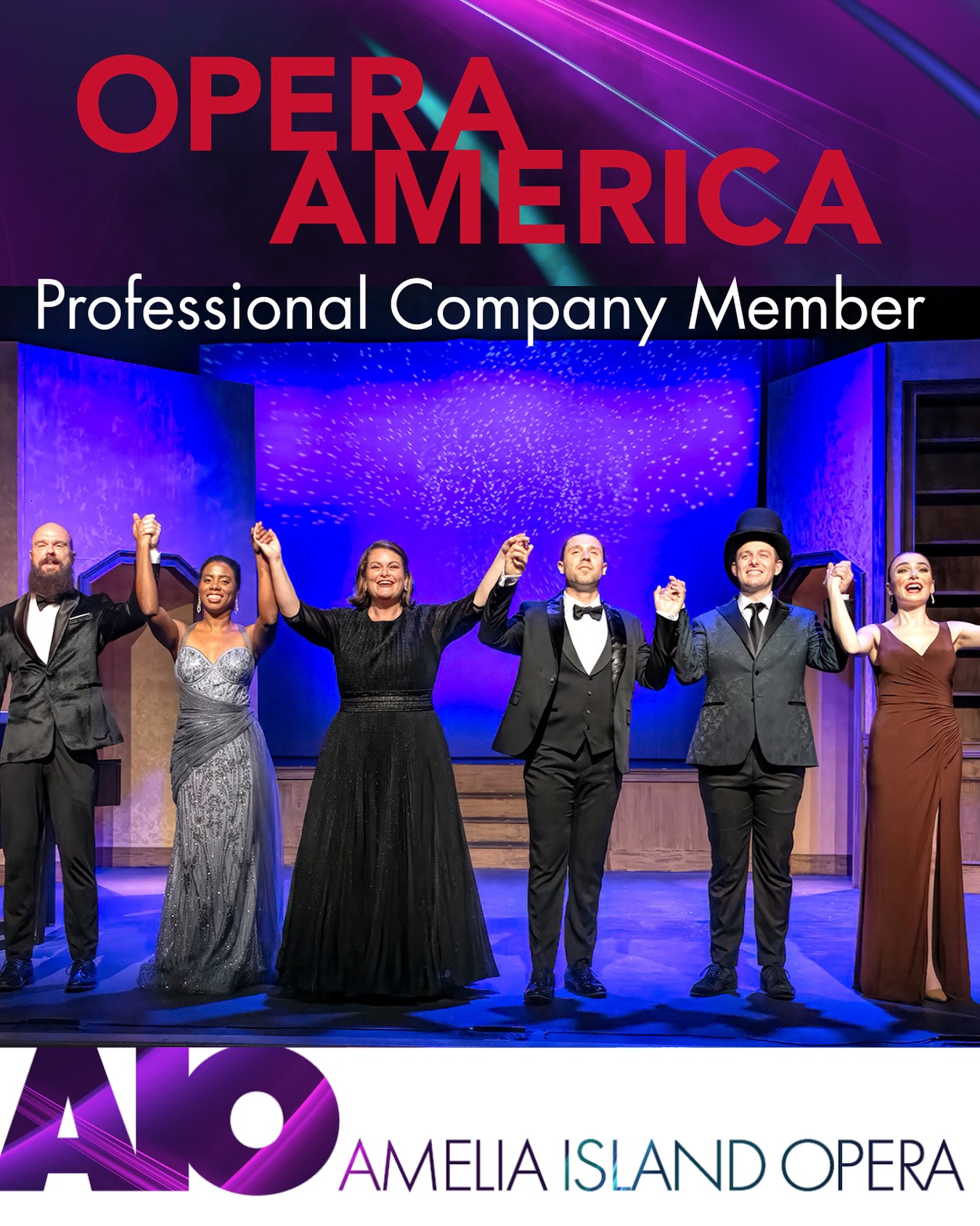 Big news! We are honored and grateful to have been accepted by OPERA America as a Professional Company Member! This milestone marks an exciting new chapter for Amelia Island Opera, and we’re thrilled to stand alongside so many inspiring organizations shaping the future of our art form. A heartfelt thank you to our artists, audiences, and community—your support makes everything possible. Onward and upward! 💙🎶✨#opera
