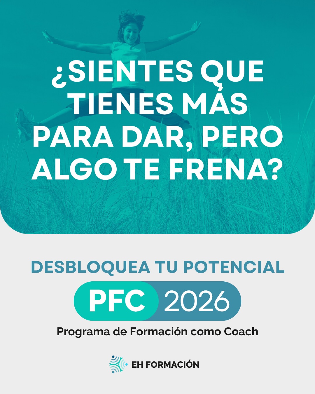 ¿Sientes que algo en tu vida tiene que cambiar, pero no sabes qué? ¿Que estás list@ para dar un nuevo paso, para salir del estancamiento, para relacionarte desde otro lugar?
El 2026 puede ser tu año! Un año de expansión, claridad y propósito. Un año para abrir posibilidades, reencontrarte con tu impulso vital y volver a sentir que avanzas con sentido.
Y aún estás a tiempo de decidirlo.
🎓 Inscríbete hoy en el PFC y haz del 2026 el año en que decidiste transformarte. El PFC (Programa de Formación como Coach) no es un curso más:
✅ Formación personalizada.
✅ Sesiones virtuales y presenciales.
✅ Acreditado por FICOP @ficop.international
✅ Equipo docente con +30 años de trayectoria en formación y consultoría y credenciales internacionales (2 MCC–ICF, 2 MCOA–FICOP, Mentores EMCC).
✅ Herramientas que aplicamos a diario en EH Consultoría.
✅ Aprendizaje Circular: aprendemos entre pares, integrando experiencia y reflexión compartida.
✅ Habilidades de futuro: gestión emocional, escucha profunda, lenguaje, corporalidad, liderazgo consciente y más.
No esperes a que llegue el año nuevo para decidir tu cambio, decídelo hoy! Escríbenos a ehformacion@ehumana.cl y asegura tu cupo para abril 2026.
*Condiciones especiales por inscripción temprana
#Coaching
#CoachingOntologico
#FormacionDeCoaches
#CoachingChile
