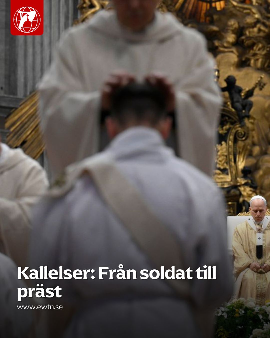Fader Andrea Alessi berättar om sin väg från militären till prästkallelsen: bön, Camino, Barmhärtighetens krans och ett avgörande ”Kom och följ mig” som öppnade dörren till seminariet. Se avsnittet fr…