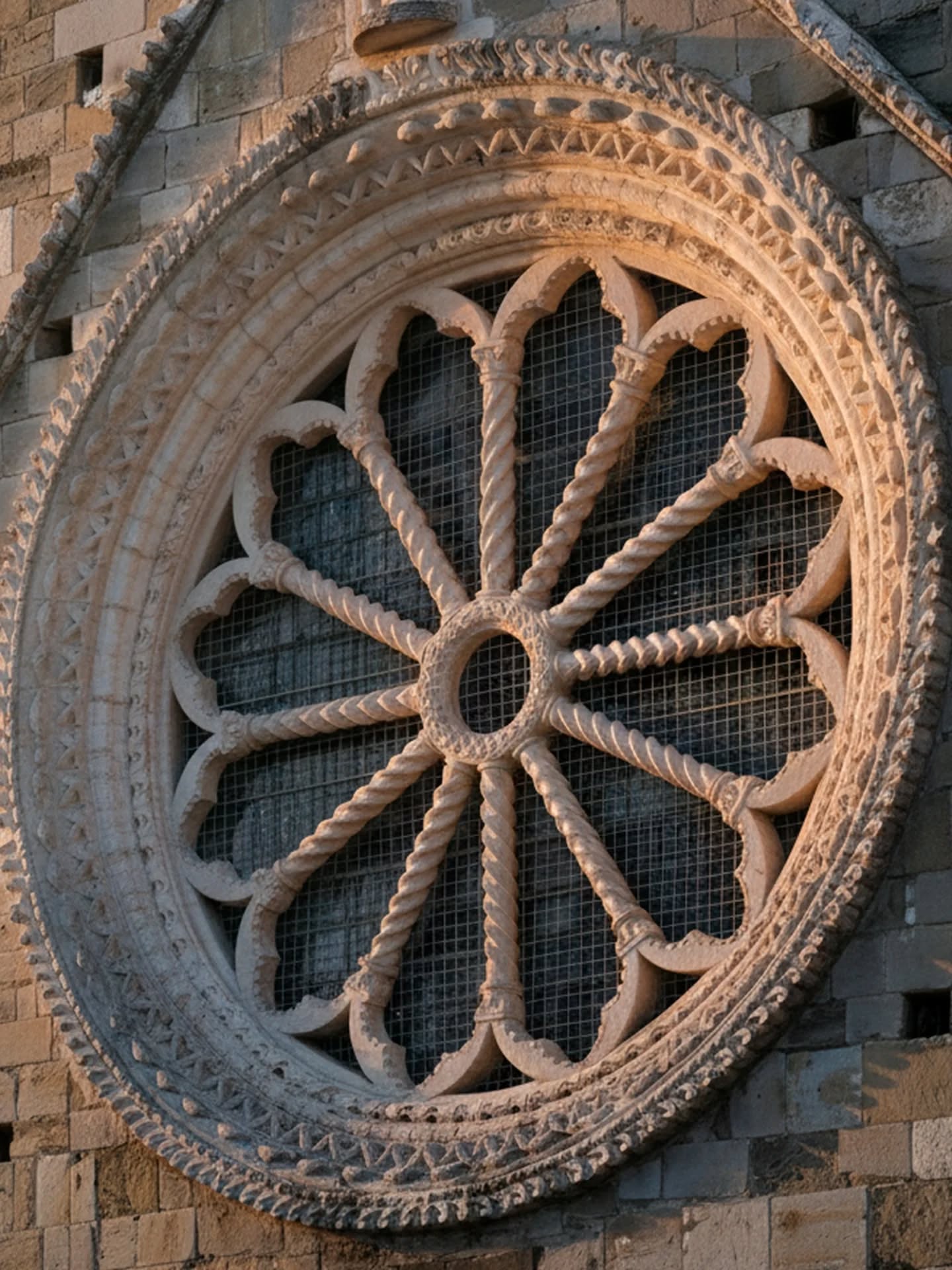 The Cathedral of Santa Maria Assunta in Atri. Its rose window filtering sunlight into divine geometry, inspired Angela Ciampagna not only to make it a distinctive symbol for all the collection, but also to create Rosarium.
For her, the rose window is not a symbol of religion but of craftsmanship: an act of mastery that transforms a simple function into beauty itself.
A window lets the light pass through, but a rose window lets it pass with grace.Rosarium captures that idea: the devotion to creation, the pursuit of harmony, the eternal play between imperfection and wonder.
#AngelaCiampagna #Rosarium #ItalianCraftsmanship #PerfumePoetry #OlfactoryArt
#ArtisanalPerfume #SpiritualElegance