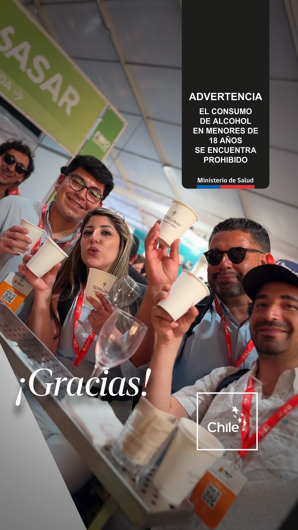 Desde la Patagonia hasta Santiago, llevamos el espíritu del bosque a Espacio Food & Service 2025.
Gracias por acompañarnos en esta gran experiencia. ¡Nos vemos en 2026! 🌿
Real. Salvaje. Icónico. Tepaluma®
….
Tepaluma® Gin en la RM y zona central: www.tepaluma.com
….
⚠️ ᴀᴅᴠᴇʀᴛᴇɴᴄɪᴀ: ᴇʟ ᴄᴏɴsᴜᴍᴏ ɴᴏᴄɪᴠᴏ ᴅᴇ ᴀʟᴄᴏʜᴏʟ ᴅᴀñᴀ ᴛᴜ sᴀʟᴜᴅ I ɴᴏ ʙᴇʙᴇʀ ᴀʟ ᴄᴏɴᴅᴜᴄɪʀ I ʀɪᴇsɢᴏ ᴘᴀʀᴀ ᴛᴜ ʙᴇʙé I ɴᴏ ʙᴇʙᴇʀ ᴍᴇɴᴏʀᴇs ᴅᴇ 𝟷𝟾 ᴀñᴏs I ᴍɪɴɪsᴛᴇʀɪᴏ ᴅᴇ sᴀʟᴜᴅ
ℹ️ᴠᴀʟᴏʀ ᴇɴᴇʀɢéᴛɪᴄᴏ ᴅᴇ ᴛᴇᴘᴀʟᴜᴍᴀ ɢɪɴ: 𝟸𝟺𝟶 ᴋᴄᴀʟ ᴘᴏʀ ᴄᴀᴅᴀ 𝟷𝟶𝟶 ᴍʟ I ᴛᴇᴘᴀʟᴜᴍᴀ ᴍᴀǫᴜɪ ɢɪɴ: 𝟸𝟷𝟽 ᴋᴄᴀʟ ᴘᴏʀ ᴄᴀᴅᴀ 𝟷𝟶𝟶 ᴍʟ
#TepalumaGin #Patagonia #PatagoniaChilena #DestileríaTepaluma #CarreteraAustral #Chile #Santiago #Foodservice2025 #Espacioriesco
