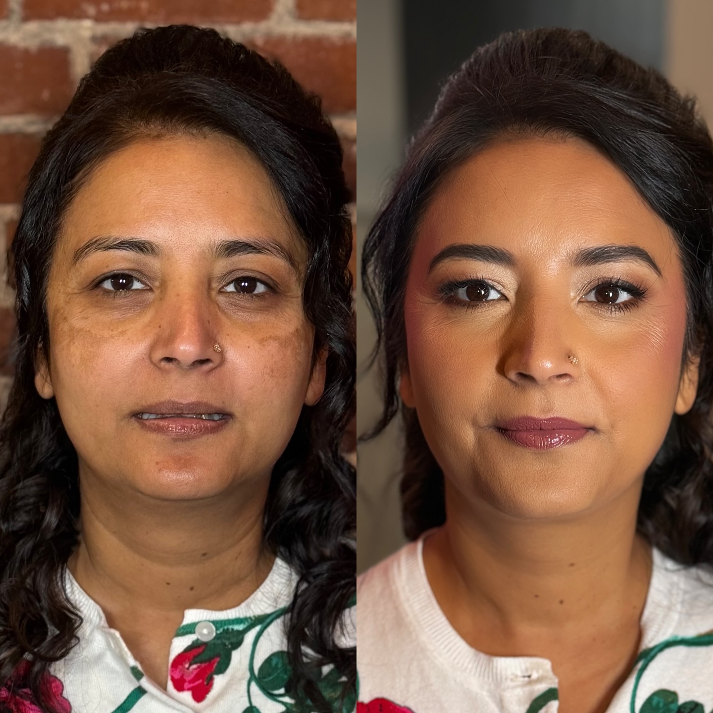 A little look into yesterdays makeup day! It was a pleasure seeing these lovely ladies again for Nileesa’s reception!!
@insideout_beauty_studio
@insideoutbridal
#makeupartist #newenglandmakeupartist #nhweddings