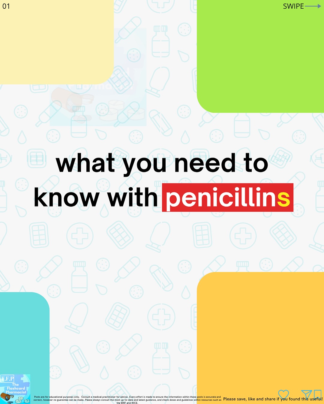 What you need to know with pencillins!
From amoxicillin to flucloxacillin, penicillins remain some of the most commonly prescribed antibiotics in practice, but they’re also easy to get wrong if you don’t know the details.
This post breaks down everything you need to know 👇
✅ Common oral penicillins & their indications
⚠️ Adverse effects (with an easy mnemonic!)
💬 Key counselling points & food timings
💊 Important drug interactions
🚫 Contraindications and cautions
🩺 Prescribing tips to stay safe and confident
🧠 Plus a realistic case to test your knowledge
#pharmacy #pharmacist #foundationpharmacist #pharmacytraining #clinicalpharmacy #reels #explorepage #pharmacyschool #mpharm #pharmd #pharmacology #pharmacologyrevision #foundationdoctor #GPregistrar #GPTraining #pharmacologyschool #revisepharmacology #preregistration #foundationtraining #nursetraining #nursestudent #pharmacystudent #medicinestudent #pharmacyquiz
#futurepharmacist #studentpharmacist #meded