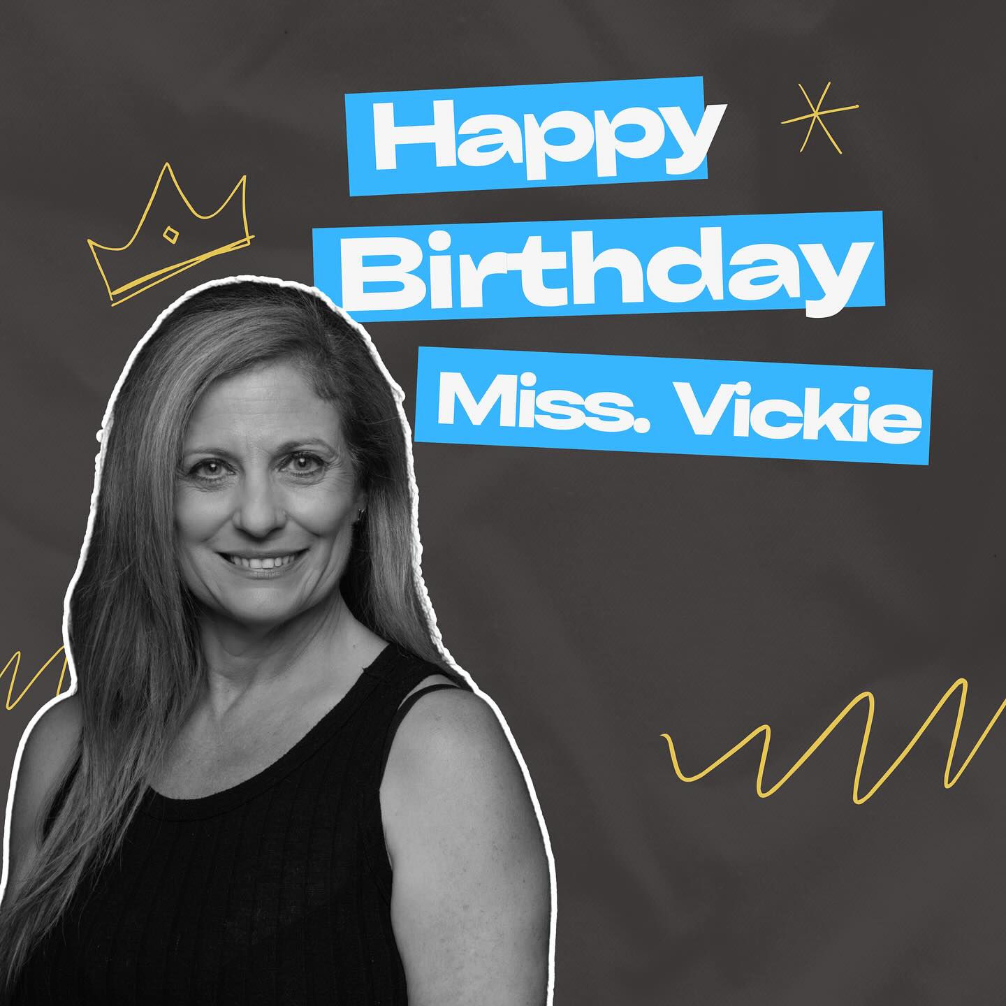 Big Happy Birthday to Miss Vickie! You make dance days at our travel schools so special—we’re grateful for everything you bring to our program.🎉
