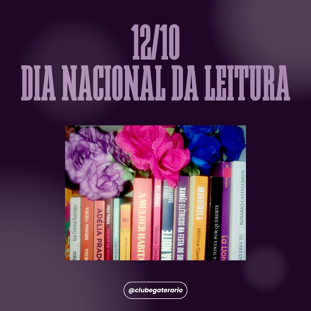 12/10 - Dia Nacional da Leitura 🎉
Além de Dia das Crianças e, para os católicos, Dia de Nossa Senhora Aparecida, padroeira nacional e feriado desde 1980, o dia 12 de outubro é também o Dia Nacional da Leitura no Brasil, comemorado desde 2009. Essa é uma data comemorativa criada para proporcionar ações de incentivo à leitura nos seus diversos meios de difusão, como em escolas, bibliotecas e editoras.
Talvez seja uma data literária ainda esquecida, então cabe também aos leitores como nós relembrar esse dia e propor leituras que nos tocaram de forma singular para que, talvez, toquem também outras pessoas. 🐱
📚 Livros citados nas imagens: A cabeça do santo - Socorro Acioli, A penetra - Sophie Kinsella, A vegetariana - Han Kang, Emma - Jane Austen e A parábola do semeador - Octavia E. Butler. Sinopses adaptadas da Amazon.
#ClubeGaterário #GatosELivros #DiaDaLeitura #ClubeDoLivro