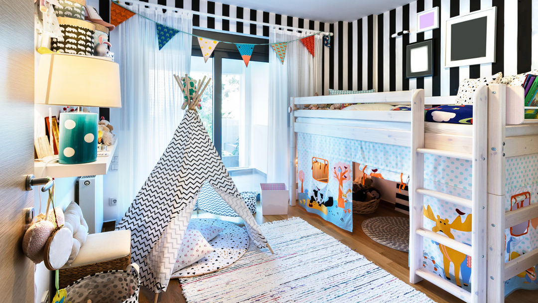 This kids’ bedroom design is seriously dreamy! ✨🛏️ Bright, playful, and cozy all at once—perfect for little imaginations to run wild.
What do you think? Would this be a hit for your little ones?
#kidsroom #kidsbedroom #interiordesign