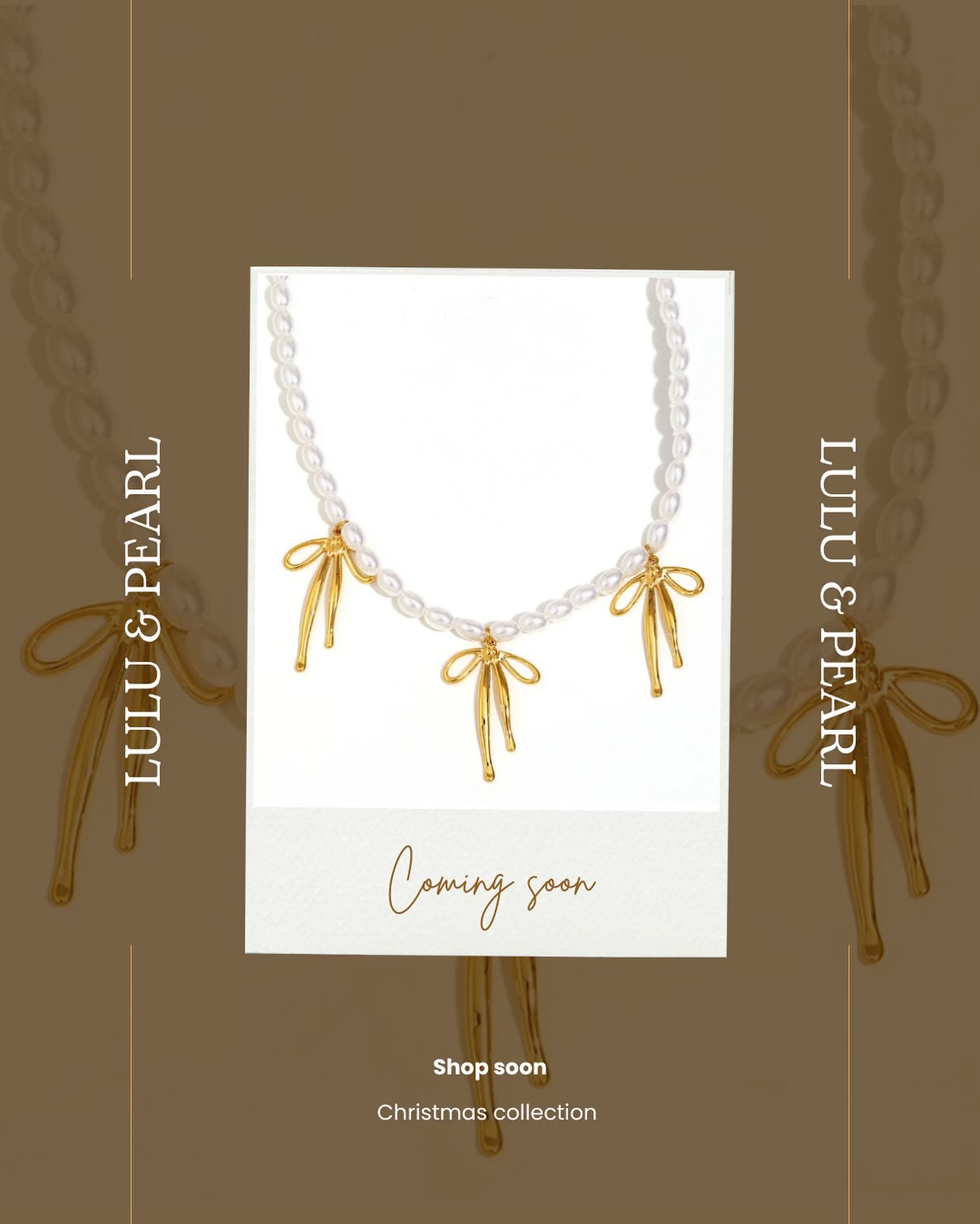 Only the beginning… ✨ Here’s a sneak peek of what’s on the way and oh, there’s so much more coming!
#jewellery #comingsoon #exciting #christmas #necklace #collection #2025