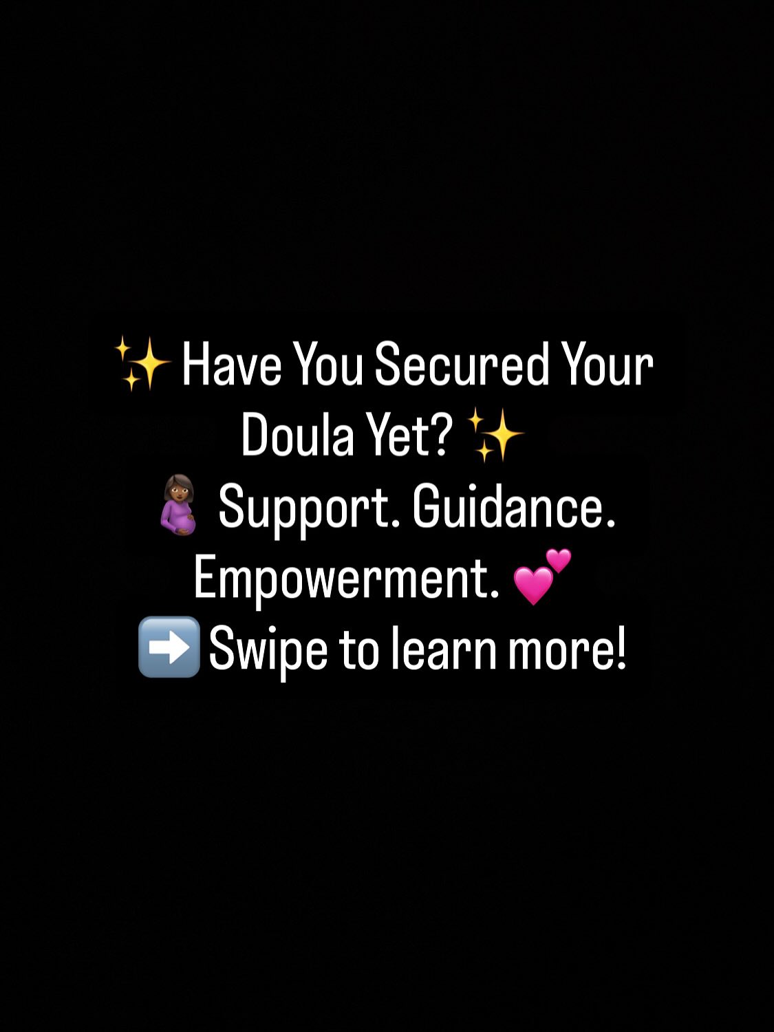 💖 Now accepting ONE mom per month for labor/birth support!
***Also offering evening and weekend postpartum support for moms with babies 2 years and younger.
#DoulaSupport #BirthDoula #PostpartumCare #KCmoms #FreeDoulaSupport #MotherhoodJourney