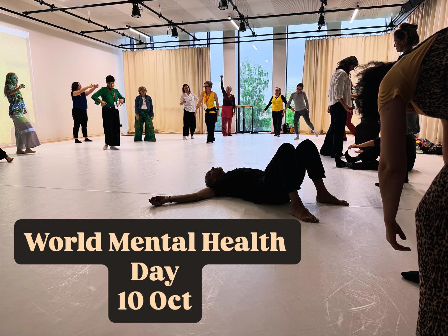 Honouring World Mental Health Day. Remaining grateful for the information our bodies provide and the important work body movement, dance and somatic practices can do to support mental health challenges. Remember to have a wee wiggle today, dance for yourself and take time to connect to your breath.
#worldmentalhealthday2025 #worldmentalhealth