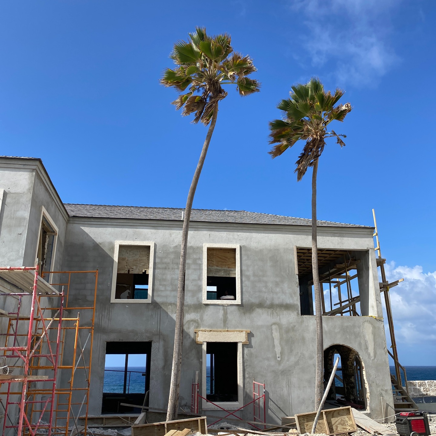 Great attention to detail was given to the structural component of this once derelict structure. As seen in the imagery, two palm trees were protected and retained throughout the entire demolition and construction process. They can be seen as you approach the house from the South - standing tall and proud, an iconic representation of Tenby itself.
Read more of this newsletter at the link in our bio.
Architecture + Interior Design by @gsabarbados
#restoration
#architecture
#interiordesign
#barbados
#islandlife