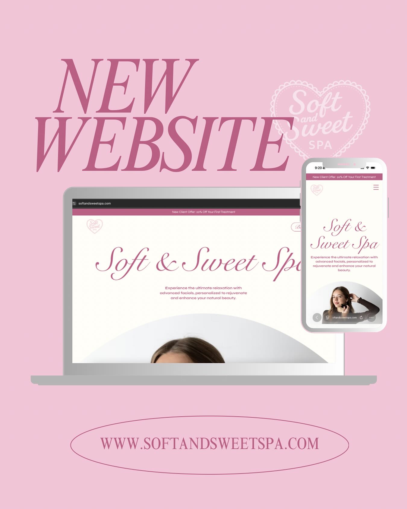 ✨ We’ve had a glow-up... online! ✨The new website is live! You can now explore services, learn more about treatments, and easily book your appointments.
Tap the link in bio to check it out🎀
#aesthetics #esthetician #estheticianlife #skincare #skincareroutine #beauty #glowup #selfcare #radiantskin #beautycommunity #facials #skinspecialist #skinclinic #glowingskin #skintreatment #clearskin #freshfaced #antiaging #beautyesthetic #cleanbeauty #newwebsite #linkinbio #booknow #supportsmallbusiness #glowuponline #beautybusiness #bossbabe #womeninbusiness #beautypro