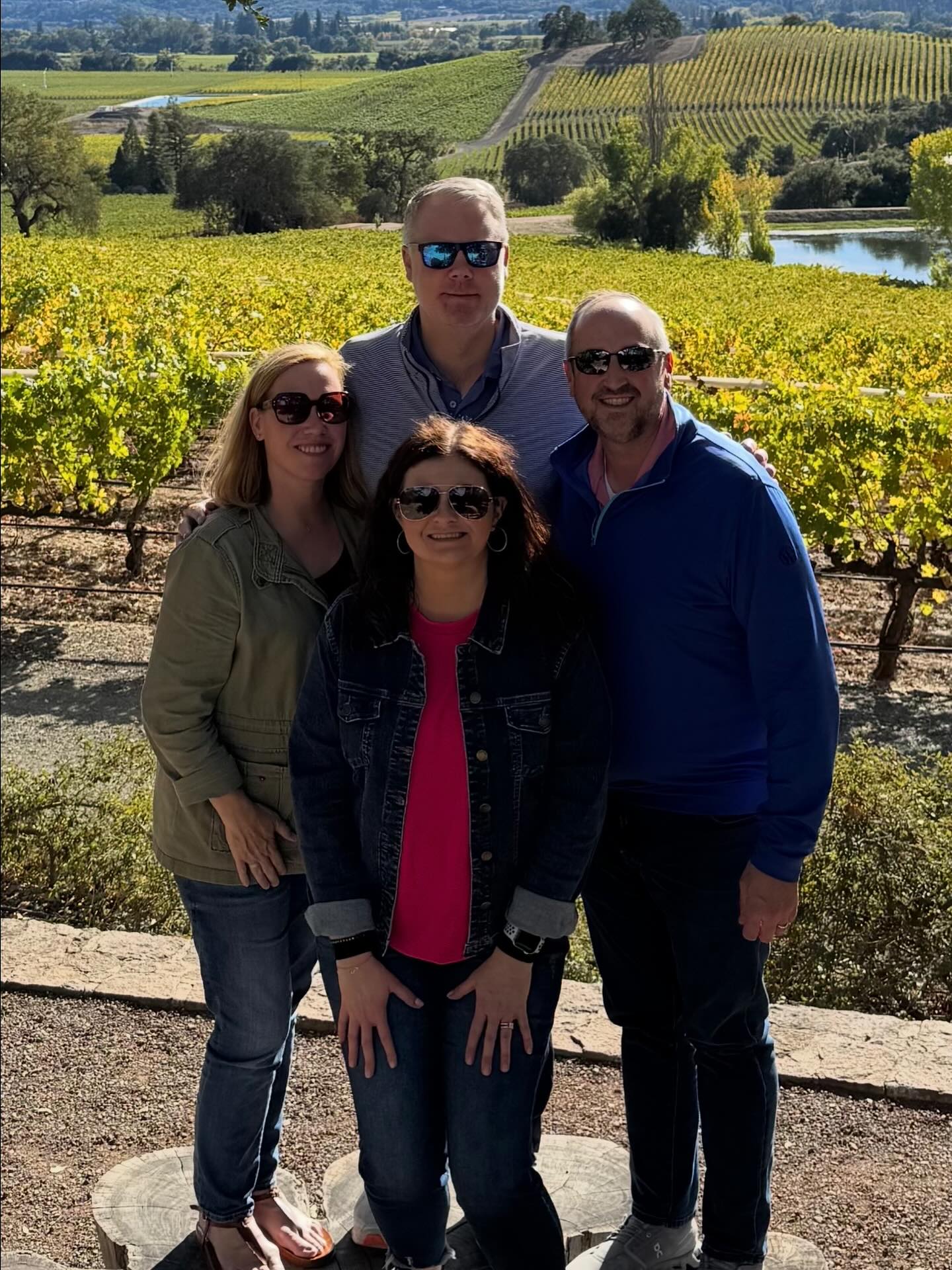 We had such a wonderful time with this enthusiastic group! We sure look forward to your return to Napa Valley!🍇🍇🍷