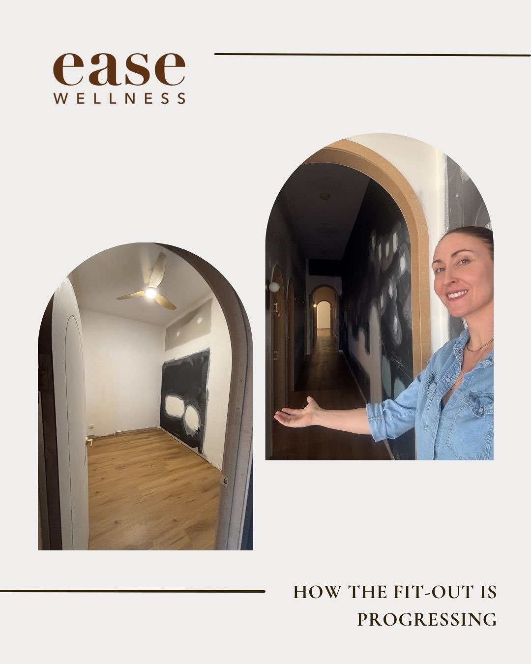 ✨ Ease Wellness Build Update ✨
We’re getting so close!
The floors are in, the doors are fitted, and the electricians have installed all the lights and fans — it’s finally starting to look like the healing space we’ve envisioned. 🌿
Next up: painting begins Monday, followed by furniture builds, styling, curtain installation, and our final graphics application. Then we’ll be ready to welcome our wonderful practitioners — and their beautiful clients — into Ease Wellness this November. 💛
A huge thank you to @davidandersonbuilding for managing and leading the install in record time and to such a beautifully high standard. And to Hurlstone Park’s own Nicole Keane from @citrusid for her invaluable guidance and support with our interior design.
The finish line is in sight… and we can’t wait to open our doors to this incredible community soon. ✨
#EaseWellness #WellnessWithEase #ClinicFitOut #HurlstoneParkCommunity #HolisticWellness #WellbeingHub #HurlstoneParkWellness