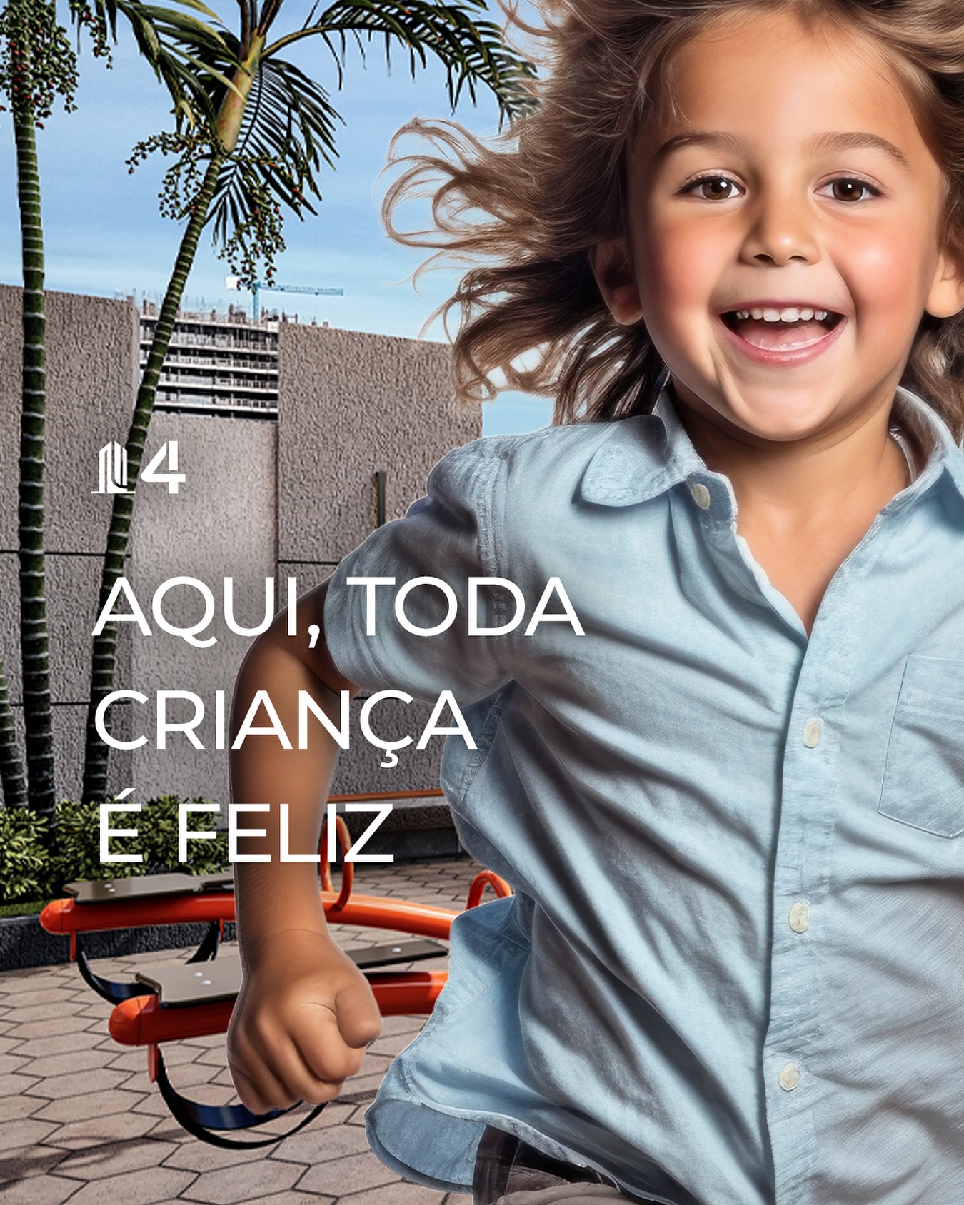 Neste Dia das Crianças, celebramos o que realmente importa: a leveza de brincar, a alegria de crescer e a liberdade de ser criança.
Nos empreendimentos da Top4D/Fascon, qualidade de vida também é criar cenários onde a infância acontece com segurança e espaço para ser vivida por inteiro.
Nossos projetos priorizam áreas externas bem planejadas, que incentivam a convivência, o movimento e os momentos em família. Construímos lares onde os sorrisos vêm antes das chaves.