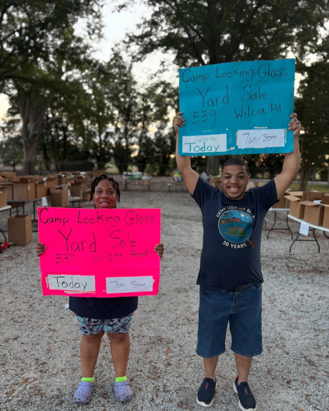 CAMP LOOKING GLASS SALE! 🗣️🗣️
Today from 7am - 3pm, come visit us on the Camp land! We’ve got tons of like new items for sale, $20 per bag all you can fill!! Don’t miss out on these incredible deals! 🛍️
539 Wilcox Road, Greenville MS