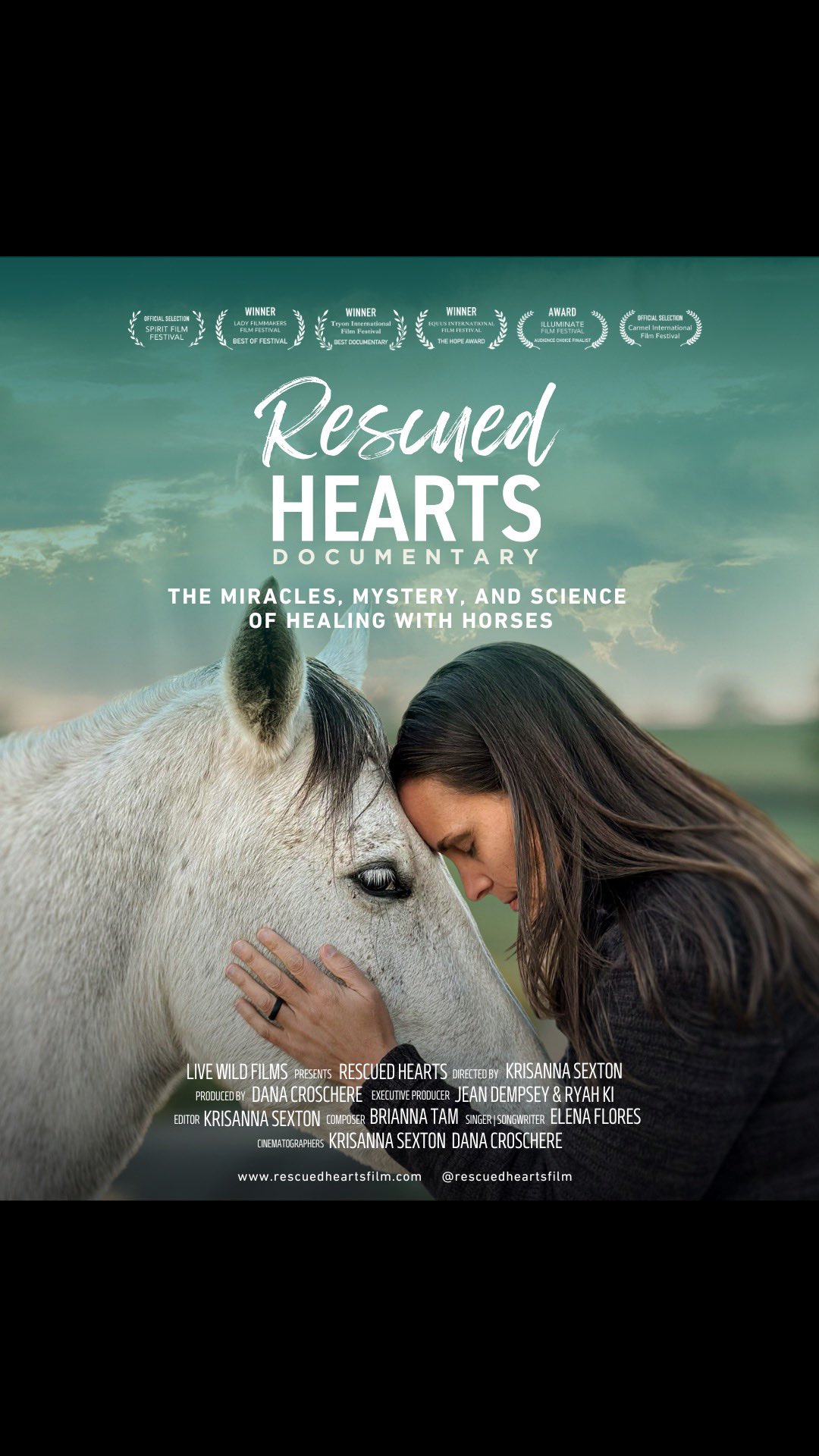 Something sacred happens when people gather to watch Rescued Hearts — a powerful documentary exploring the miracles, mystery, and science of healing with horses 🐴💫
In theaters and community spaces around the world, hearts open. Tears flow. Strangers become community. The stories of healing with horses remind us that love, in all its forms, is what truly connects and restores us.
Since completing the film in May of this year, 18 screenings have taken place, with many more scheduled and in the works. Each one becomes its own ripple of healing, hope, and connection — a living expression of what this film stands for.
We’re especially grateful to now be hosting our own screening on November 11 here in Arizona, where our journey began. Like so many others sharing Rescued Hearts with their communities, we feel the magic of what happens when people experience this film together.
We hope you’ll join us — whether by attending an event near you or hosting one of your own. Together, we can continue to share this message and bring more love, hope, and healing into the world 🩵
Find a screening: rescuedheartsfilm.com/events
Host your own: rescuedheartsfilm.com/hostascreening
Please note that after our film festival run concludes (around April 2026), we’ll offer a worldwide virtual screening window to experience the full film online.
From our rescued hearts to yours, we love you 🫶
Dana (Producer) & Krisanna (Director)
#RescuedHeartsFilm #HealingWithHorses #HeartHealing #LiveWildFilms #CommunityHealing #HorseHumanConnection #SpreadLove #HealingDocumentary #HealingInCommunity #FilmTrailer