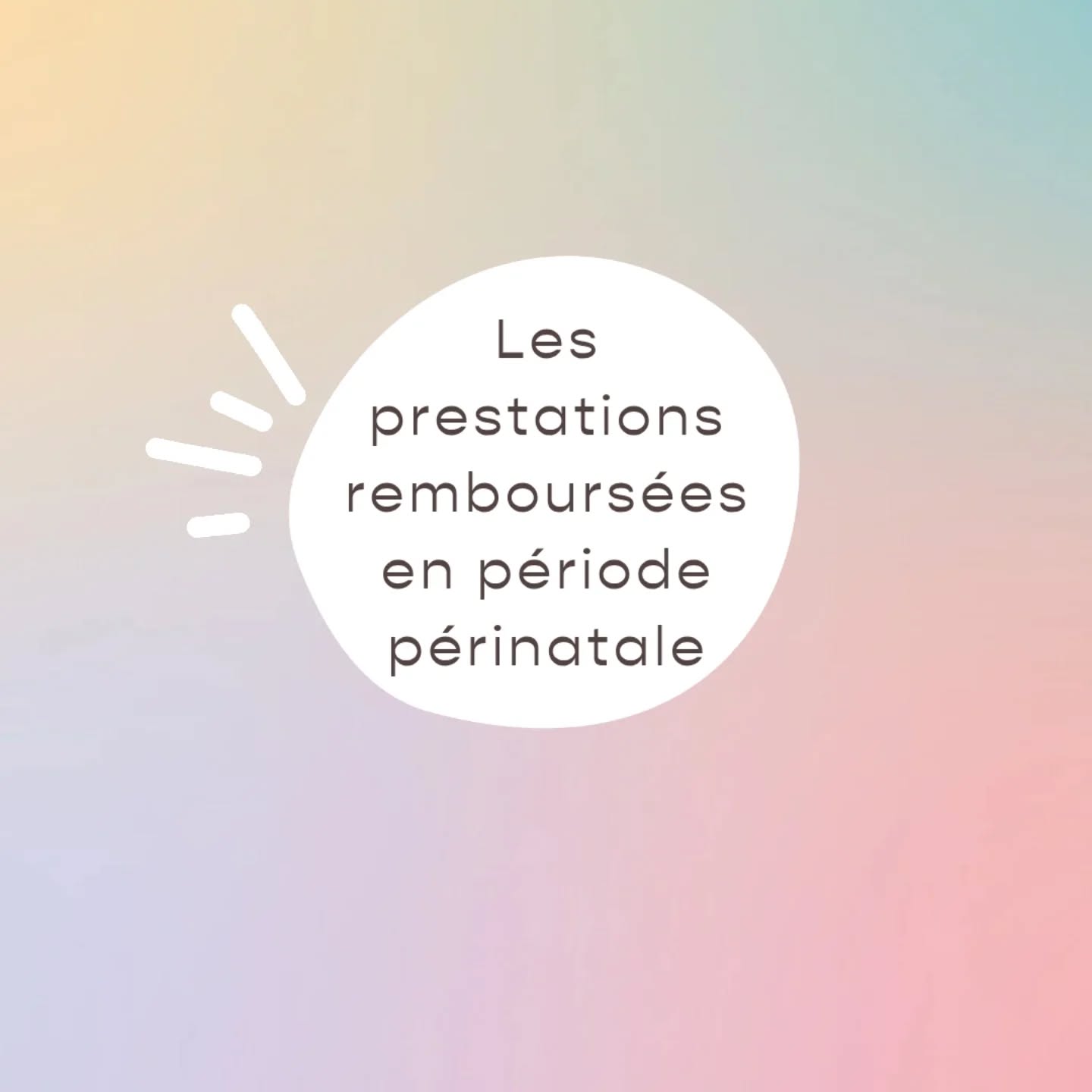 Hey, les suissesses, est-ce que vous êtes bien au clair avec ce que votre assurance prend en charge durant toute la période périnatale ?
En complément d'information :
Les séances de rééducation périnéale, faites avec physiothérapeute ou sage-femme agrée, sont prises en charge sans franchise durant les 56 jours postnataux.
Au delà, les séances entrent dans la franchise et sont donc à vos frais.
Dis-moi en commentaire si tu as découvert une prestation tardivement ou que tu n'as pas pu bénéficier de l'une d'elles parce que méconnue.
#périnatalitésuisse #assurancesuisseetgrossesse #remboursementensuisse #sagefemme #suivigrossesse #accouchement #suivipostnatal #suivisagefemme