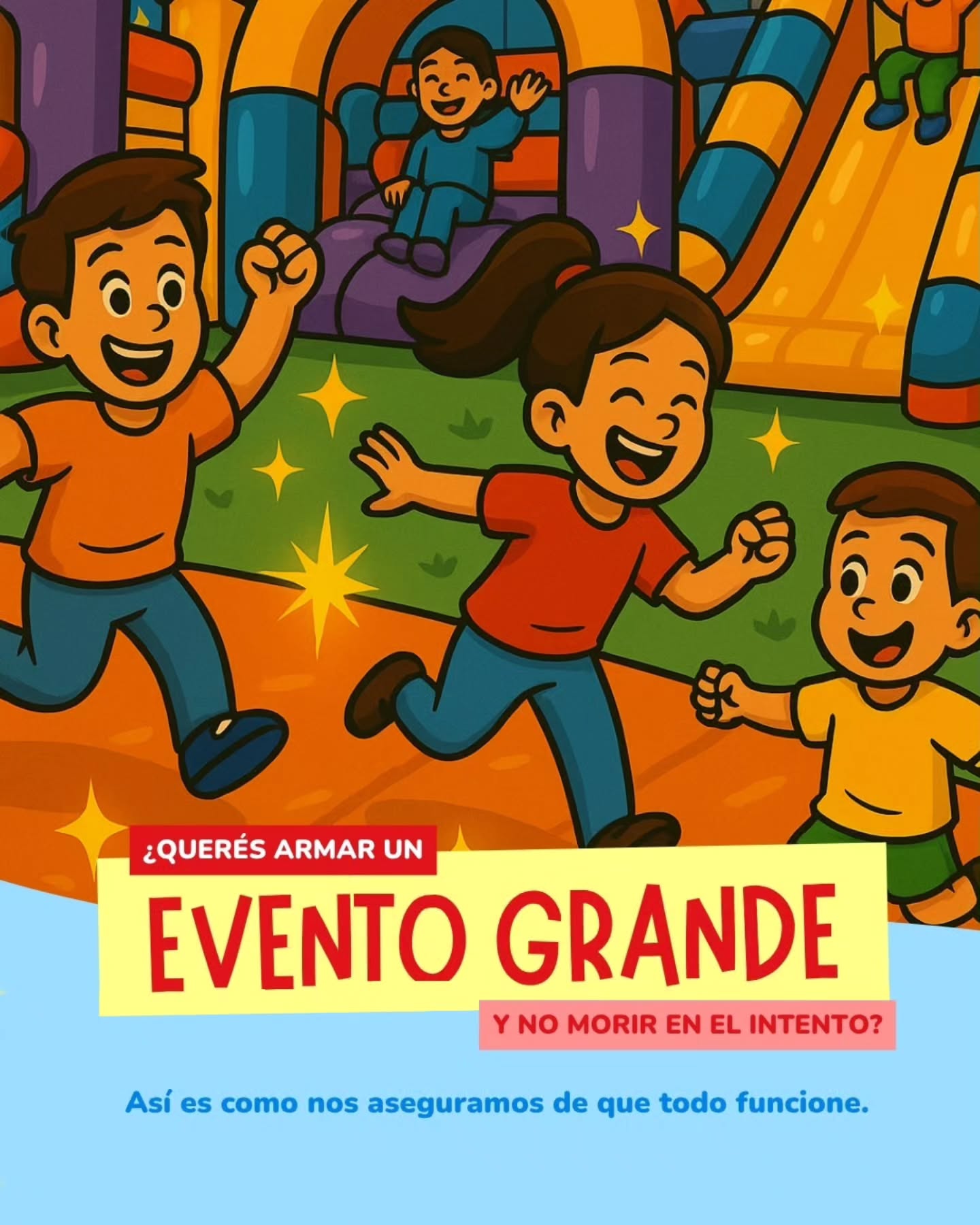 🎯 Organizar un evento grande no tiene que ser estresante…
Cuando confiás en Delivery Fun, sabés que todo está cuidado.
✔️ Inflables limpios y seguros
✔️ Animadores profesionales
✔️ Instalación y coordinación total
✔️ Logística pensada en cada detalle
📲 Escribinos y armamos juntos un evento inolvidable.
#familyday #fiestasescolares #eventoscorporativos #inflablesargentina #deliveryfun #animacion #alquilerdeinflables #inflables #eventos