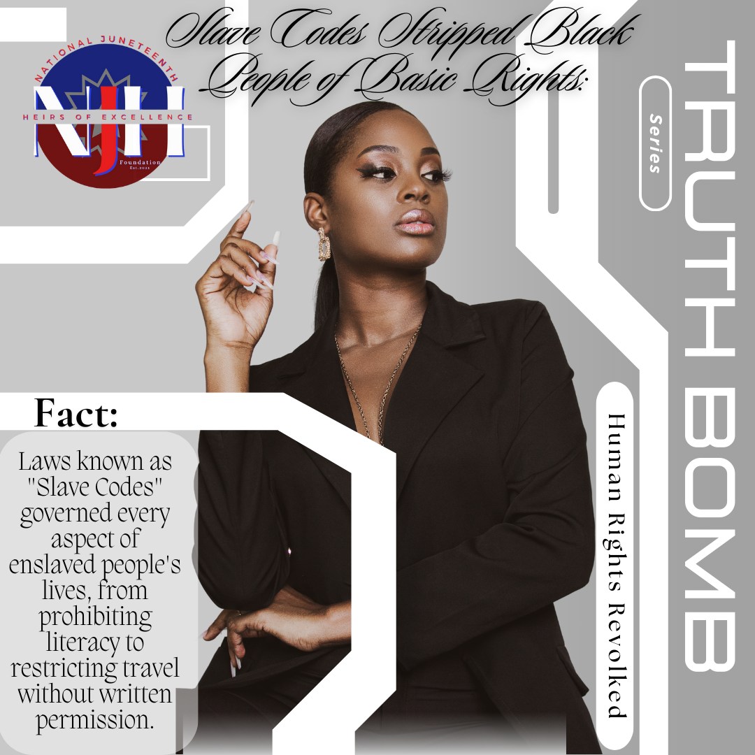Laws once tried to silence us, limit us, and keep us from knowing our own power. Yet here we are—still reading, still rising, still engaging---still growing! Let knowledge and truth guide your daily.
#HeirsOfExcellence #TruthBomb #TheStoryOfUs #BlackHistoryUncovered #ResilientByDesign