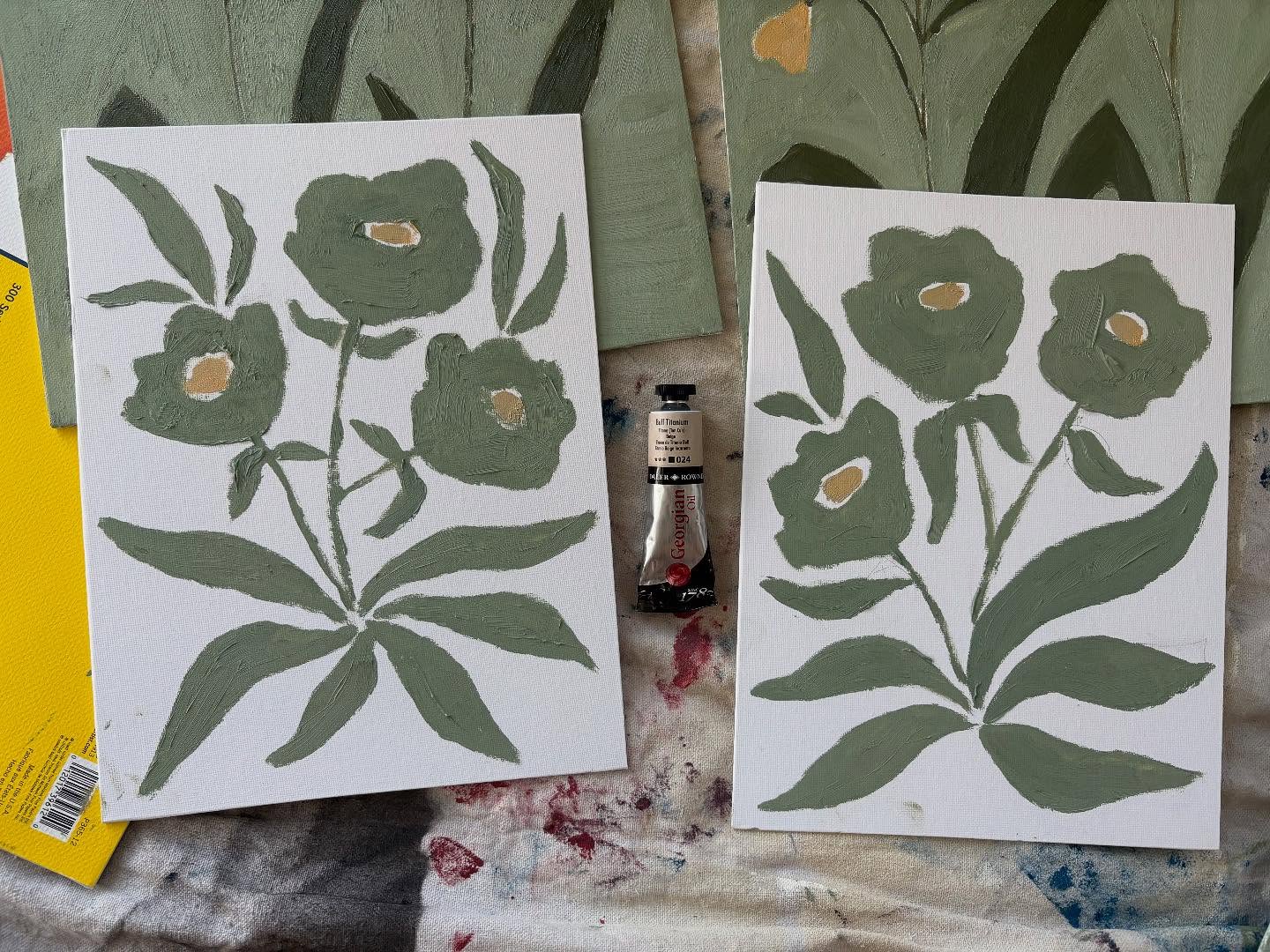Work in progress
#abstract #abstractart #floral #painting #botanicals #flowers #artwork