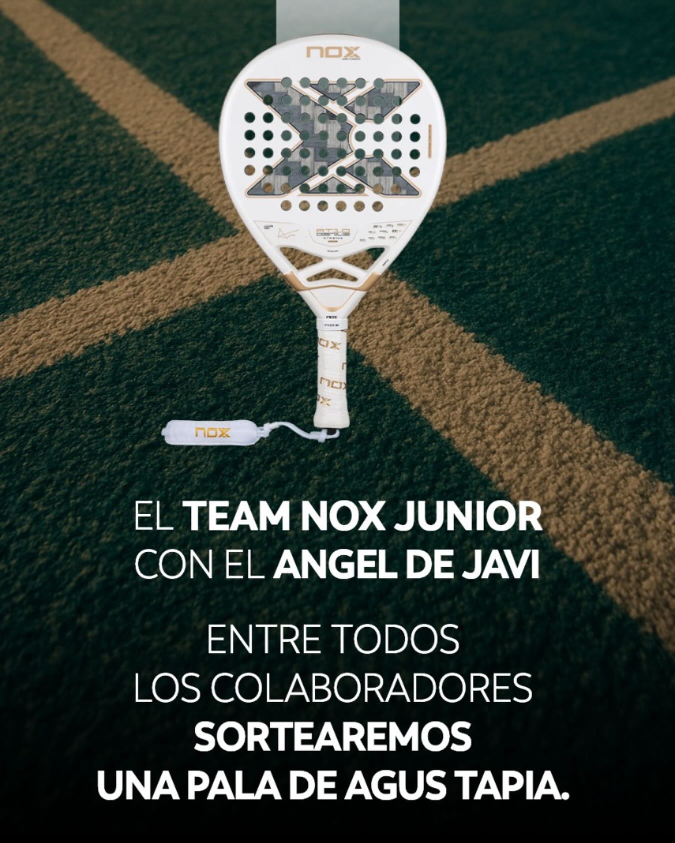 La Nox Future Academy se une al ejercito de Javi 🪽🙌🏻
Nos sumamos a esta iniciativa para ayudar a @el_angel_de_javi, un pequeño guerrero de 8 años que enfrenta con valentía el síndrome NEDAMSS, una enfermedad rara y devastadora que le está robando poco a poco el habla, la movilidad e incluso la capacidad de respirar.
Pero no está solo, su familia y un ejercito de colaboradores están luchando a su lado. Y ahora, tú también puedes ser parte de esta batalla para combatir su enfermedad 🫶🏻
🧱 ¿Cómo? Comprando un ladrillo solidario: hemos creado una imagen virtual con la pala del Mozart formada por miles de ladrillos.
Consigue tu ladrillo en la web de la NFA por 10€ y entra a participar en el sorteo de una pala AT10 Luxury Genius 12K Alum XTREM 2026 by @tapia 🎻
Cuantos más ladrillos adquieras, ¡más oportunidades tendrás de ganarla! 🤗
🎯 El objetivo es recaudar 30.000€ antes del 10 de noviembre. ¡Estamos convencidos de que entre todos lo conseguiremos! 💪🏻
⬆️ Tienes el enlace para colaborar en nuestra BIO.
Anunciaremos al ganador de sorteo a través de stories una vez alcancemos nuestro objetivo 🔝