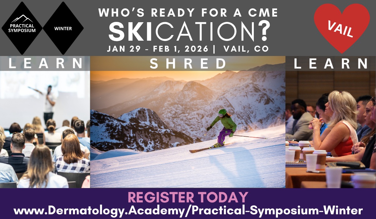 Who's ready to LEARN | SHRED | LEARN? Join us in Vail for an epic CME / Ski event. REGISTER TODAY!!!
The link is in the bio.